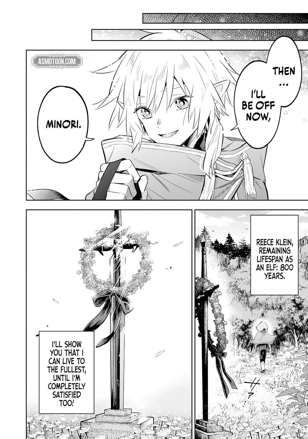 The Reincarnated Elf Left on a Journey to Master His Magic and With His Extra Lifespan Became a Living Legend Chapter 27 page 34 - Chapter 27