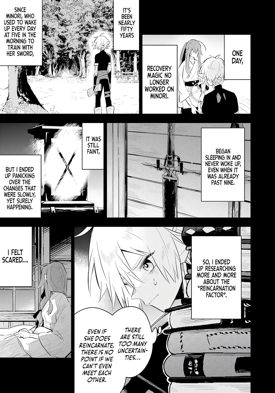 The Reincarnated Elf Left on a Journey to Master His Magic and With His Extra Lifespan Became a Living Legend Chapter 27 page 8 - Chapter 27