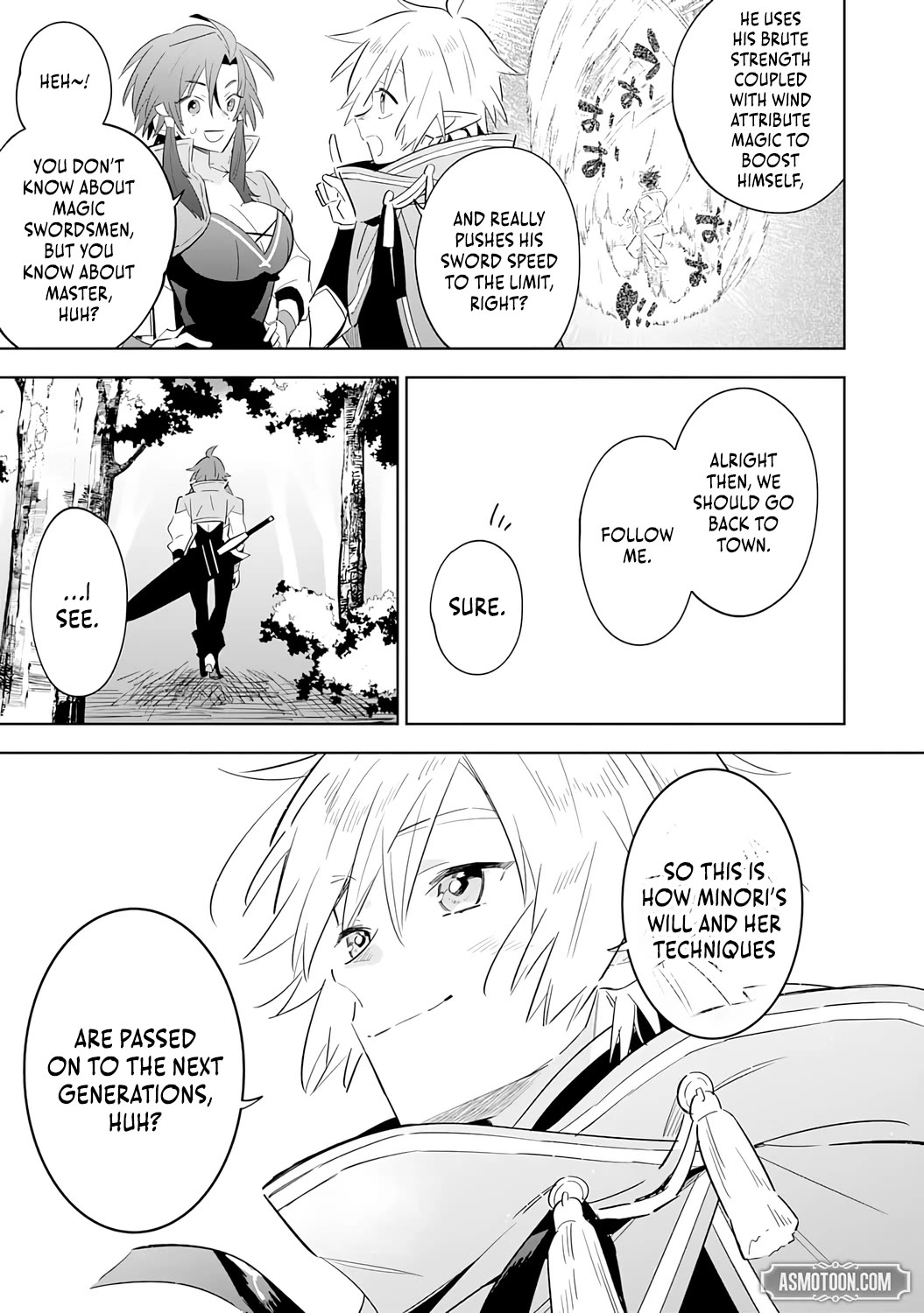 The Reincarnated Elf Left on a Journey to Master His Magic and With His Extra Lifespan Became a Living Legend Chapter 28 page 22 - Chapter 28