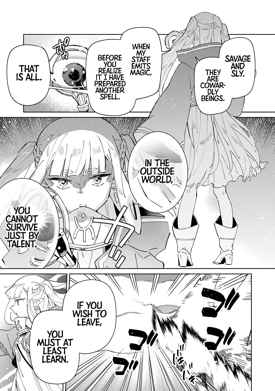 The Reincarnated Elf Left on a Journey to Master His Magic and With His Extra Lifespan Became a Living Legend Chapter 3 page 10 - Chapter 3