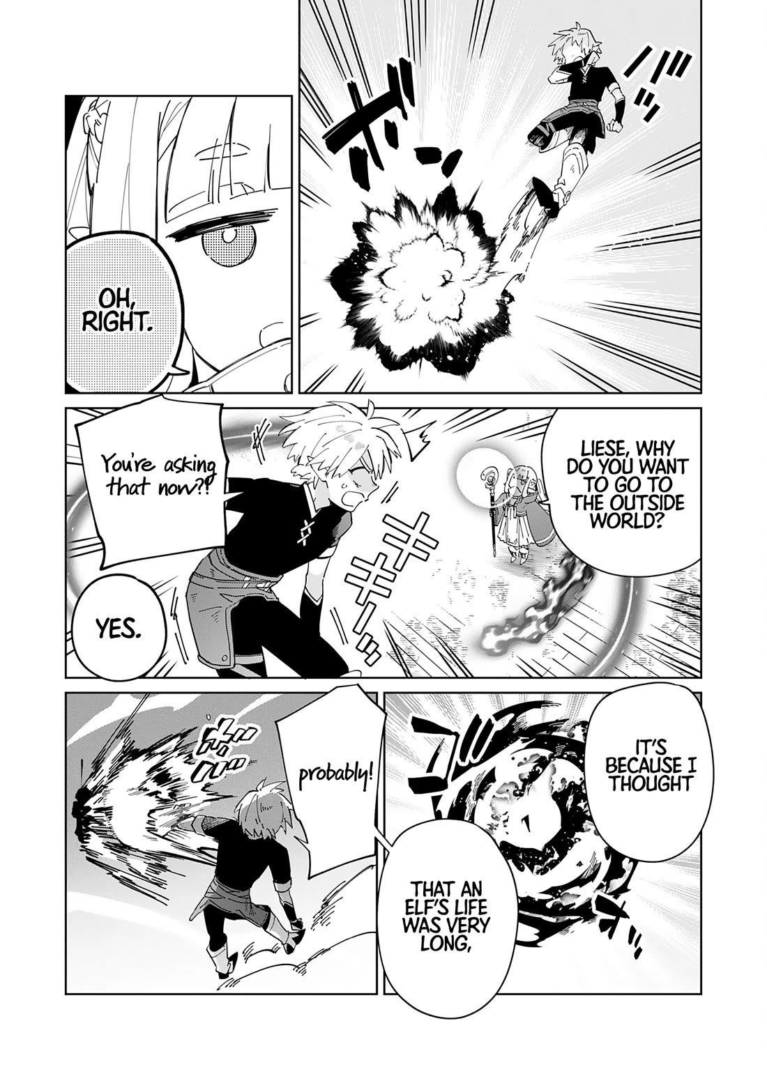 The Reincarnated Elf Left on a Journey to Master His Magic and With His Extra Lifespan Became a Living Legend Chapter 3 page 14 - Chapter 3