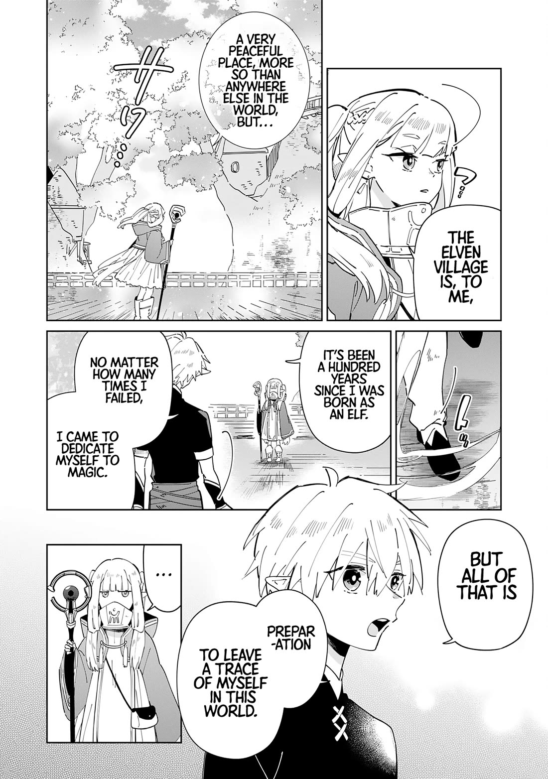 The Reincarnated Elf Left on a Journey to Master His Magic and With His Extra Lifespan Became a Living Legend Chapter 3 page 15 - Chapter 3