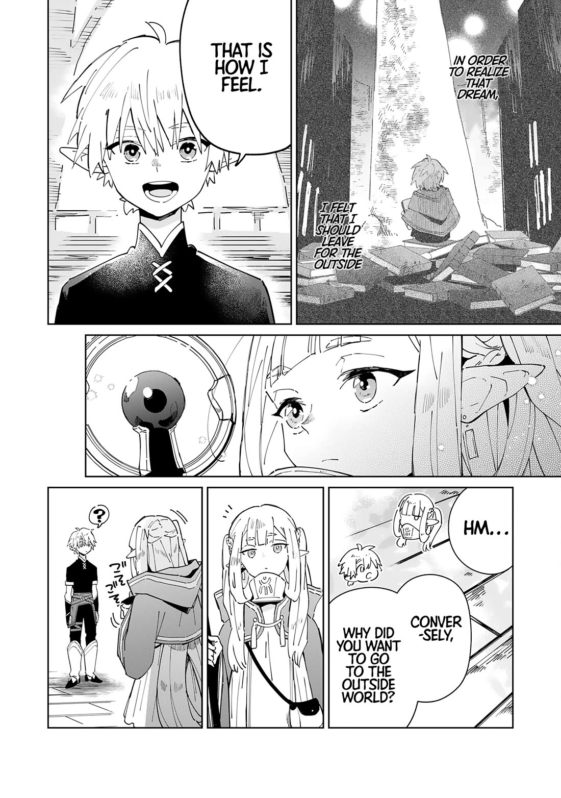 The Reincarnated Elf Left on a Journey to Master His Magic and With His Extra Lifespan Became a Living Legend Chapter 3 page 17 - Chapter 3