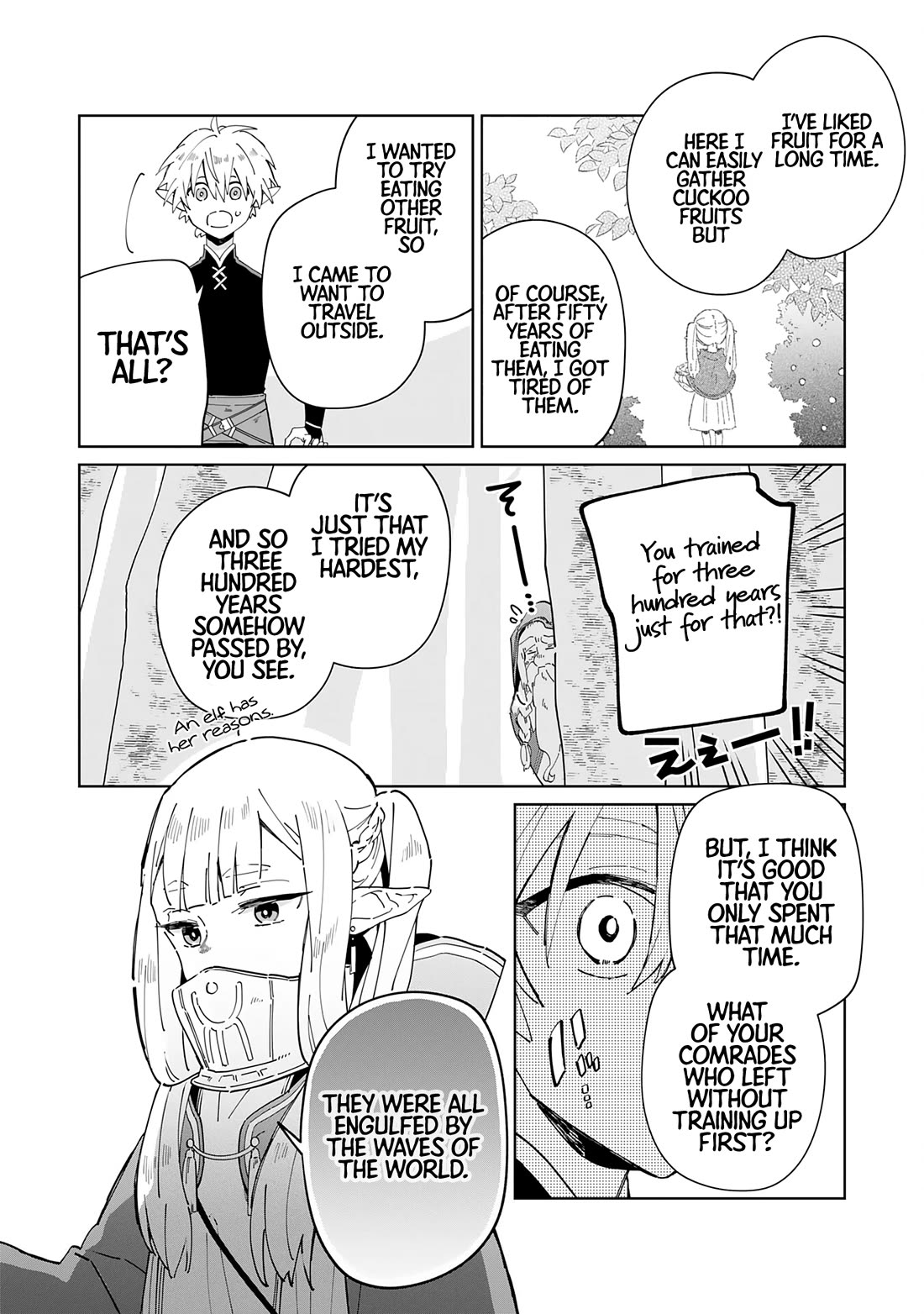 The Reincarnated Elf Left on a Journey to Master His Magic and With His Extra Lifespan Became a Living Legend Chapter 3 page 19 - Chapter 3