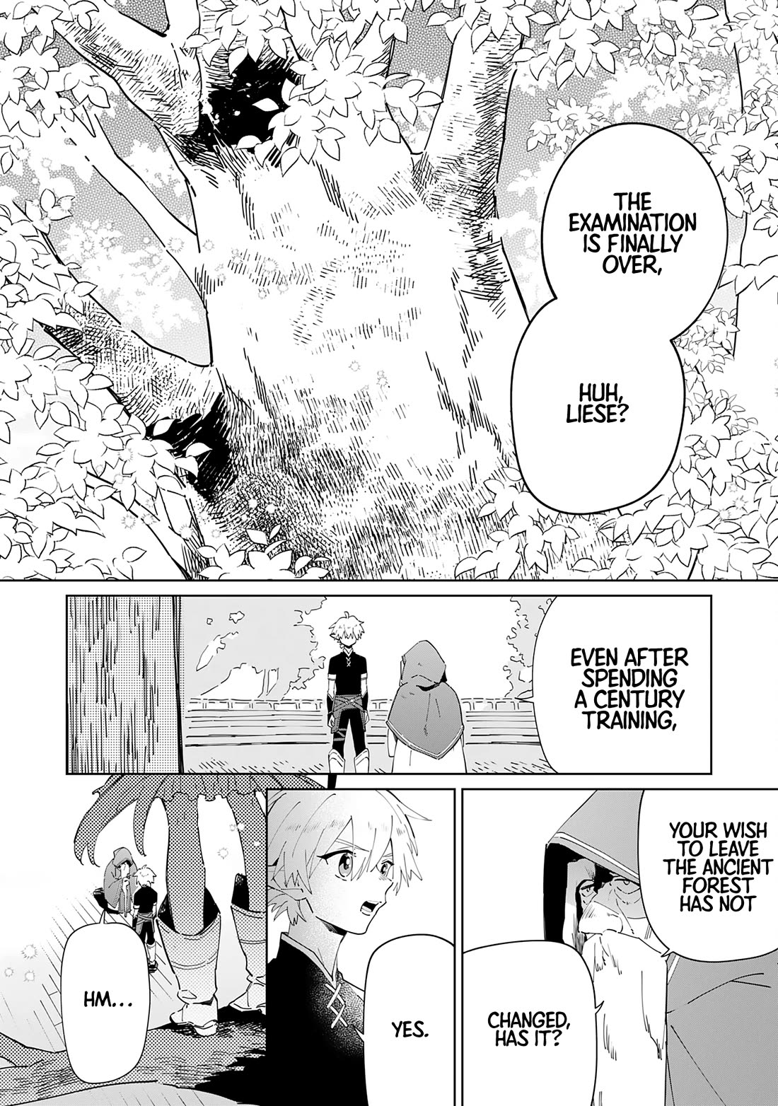 The Reincarnated Elf Left on a Journey to Master His Magic and With His Extra Lifespan Became a Living Legend Chapter 3 page 2 - Chapter 3