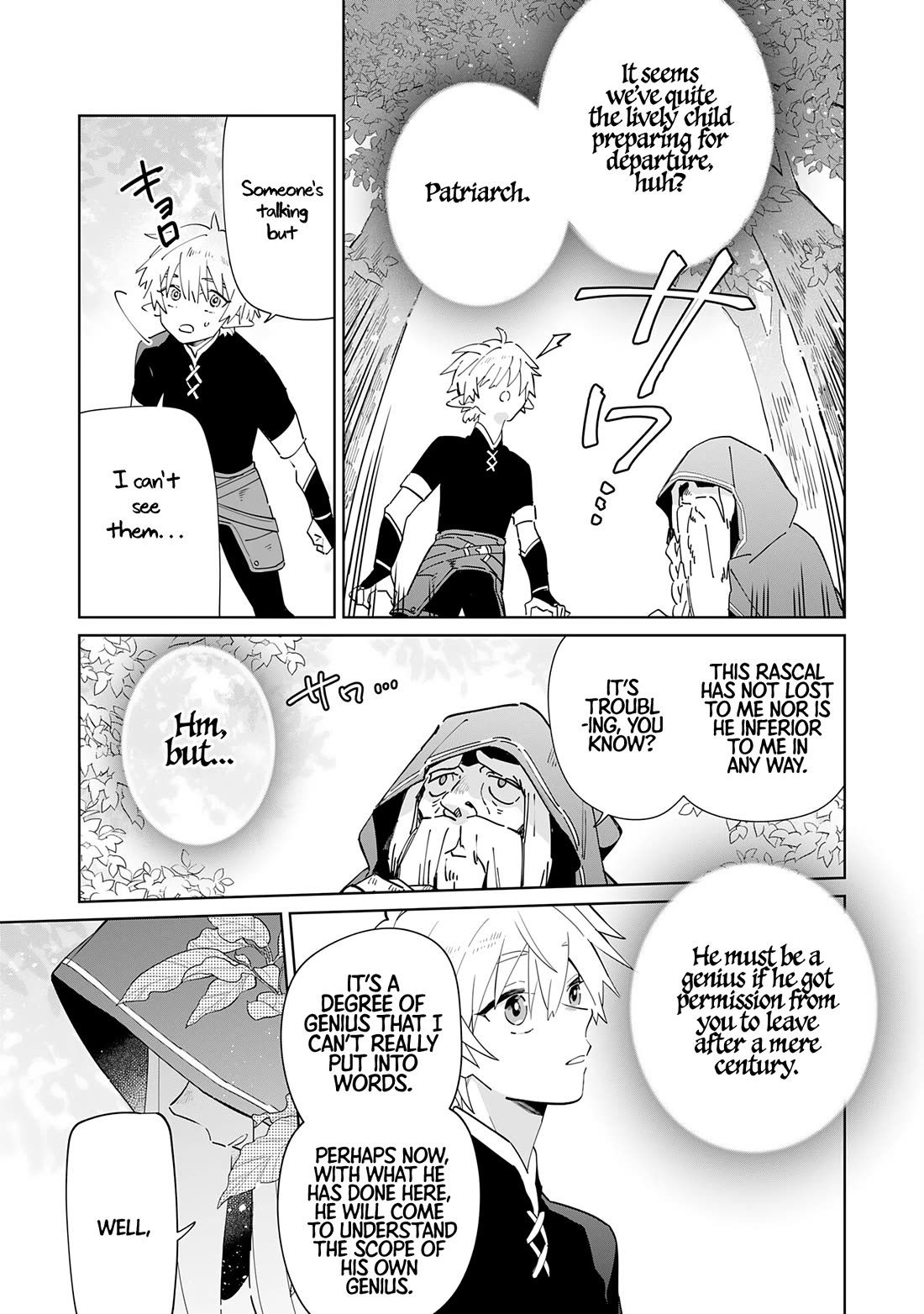 The Reincarnated Elf Left on a Journey to Master His Magic and With His Extra Lifespan Became a Living Legend Chapter 3 page 3 - Chapter 3