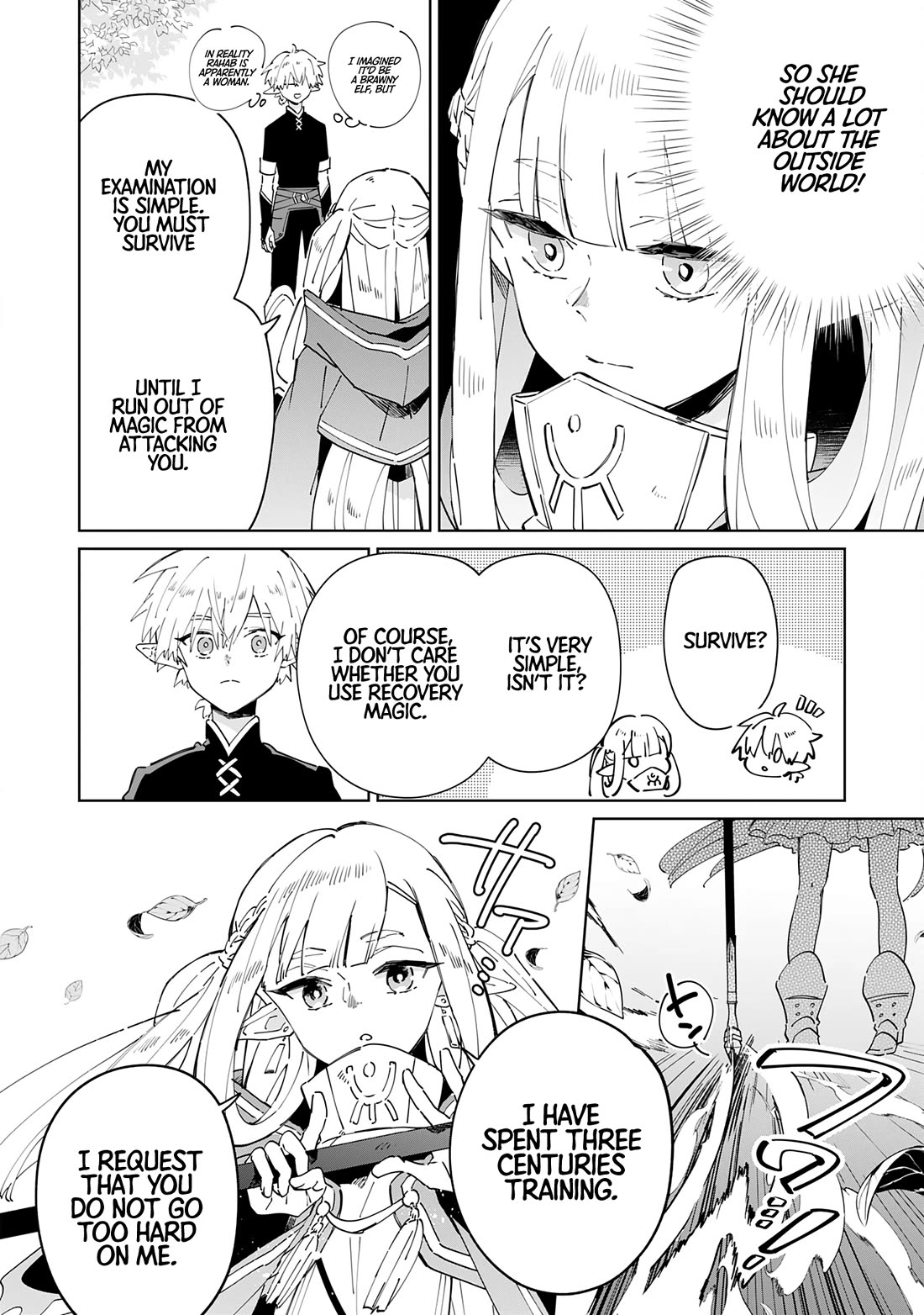 The Reincarnated Elf Left on a Journey to Master His Magic and With His Extra Lifespan Became a Living Legend Chapter 3 page 6 - Chapter 3