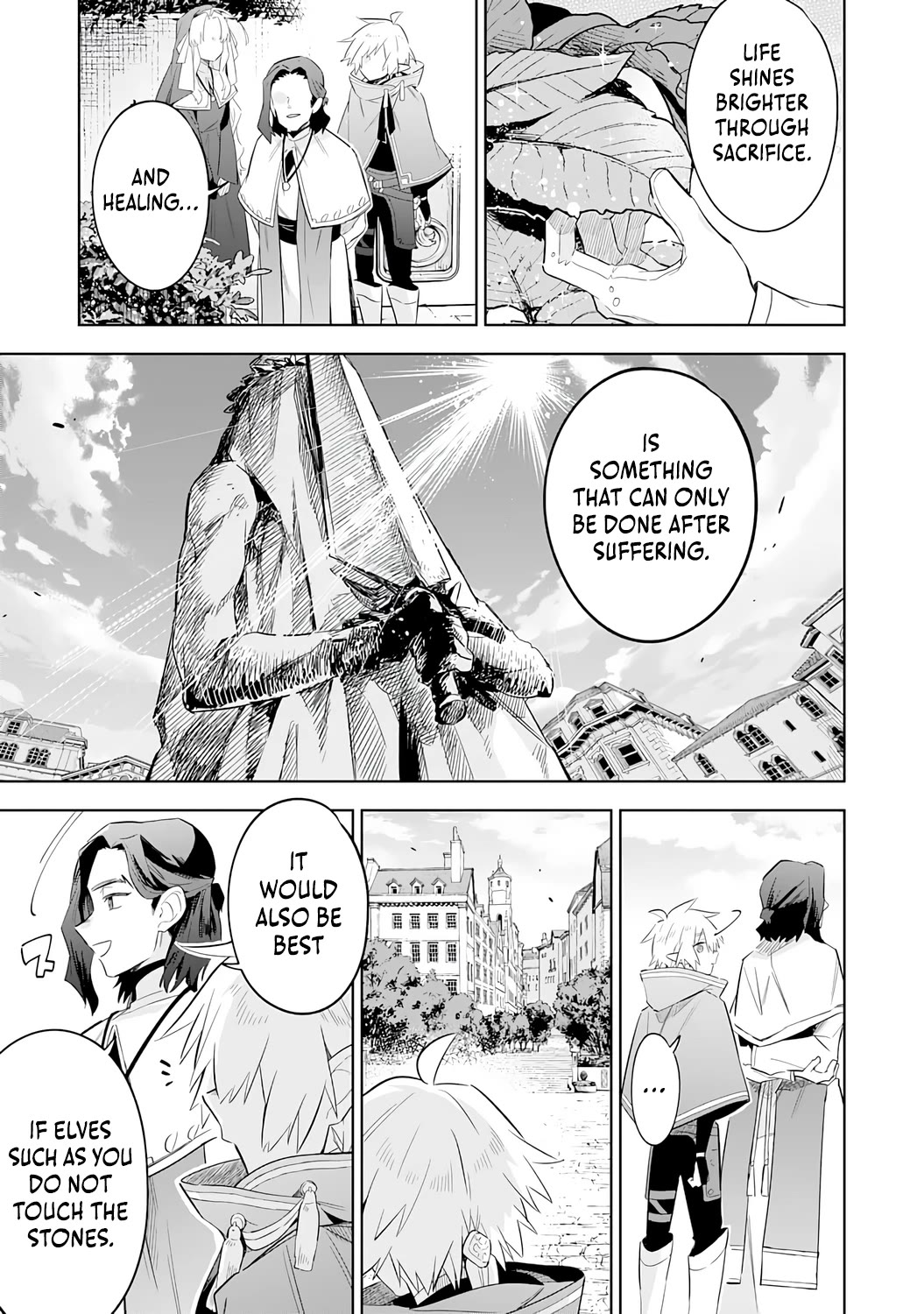 The Reincarnated Elf Left on a Journey to Master His Magic and With His Extra Lifespan Became a Living Legend Chapter 30 page 22 - Chapter 30