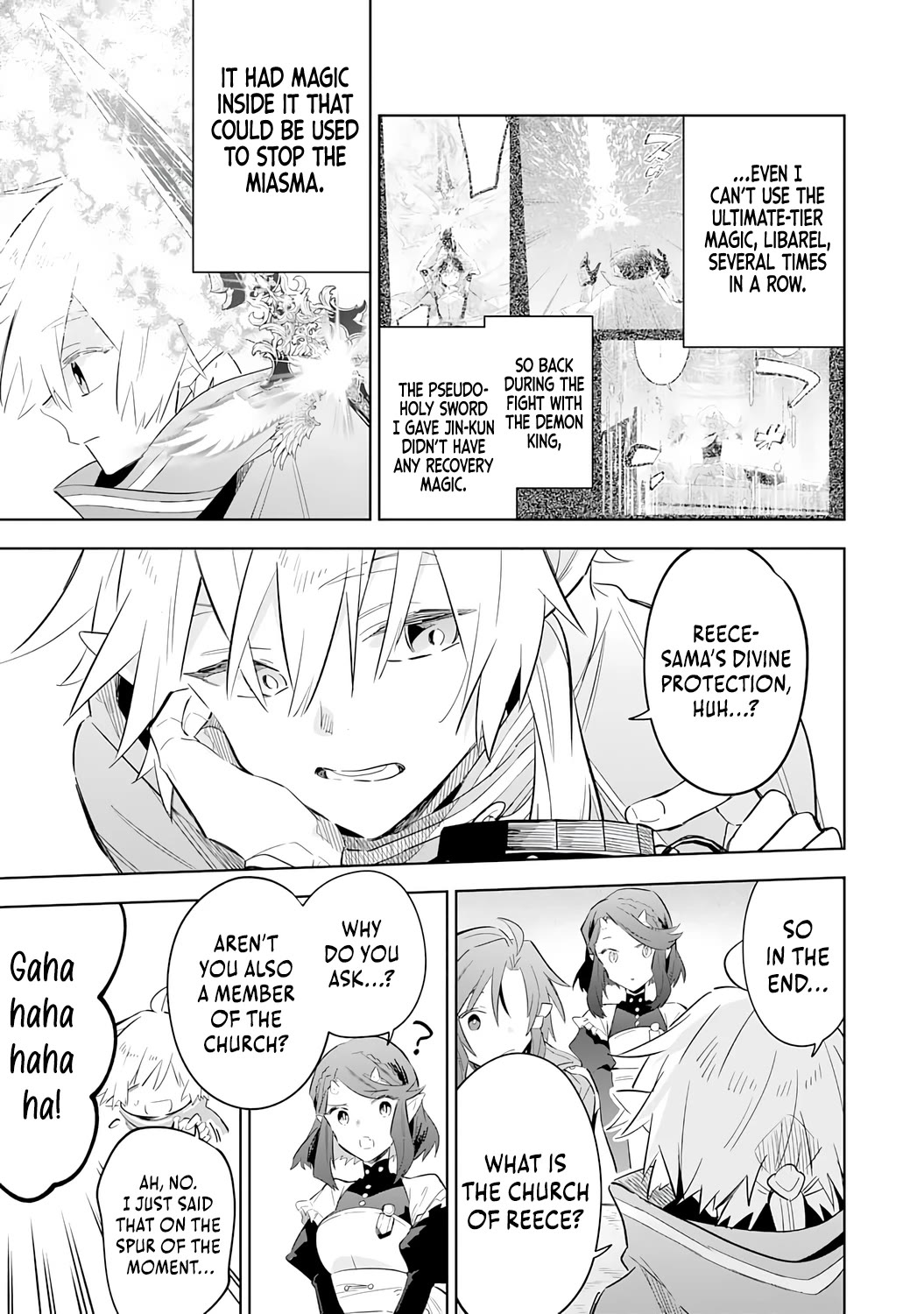 The Reincarnated Elf Left on a Journey to Master His Magic and With His Extra Lifespan Became a Living Legend Chapter 30 page 4 - Chapter 30
