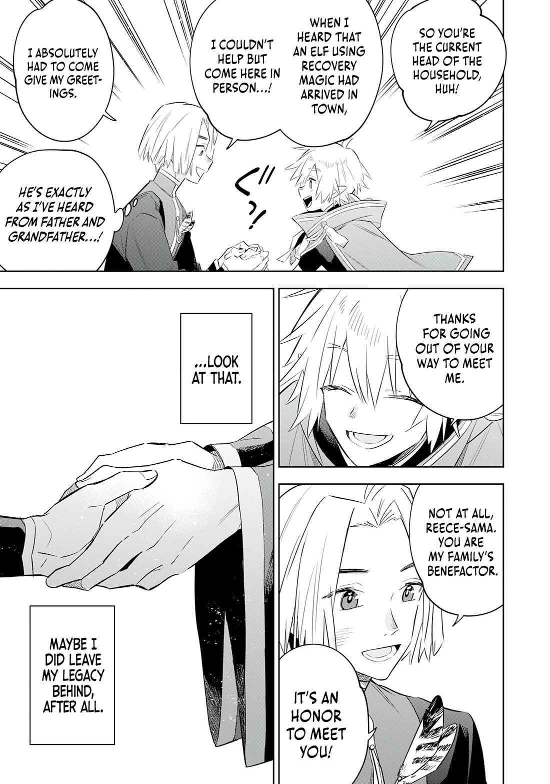 The Reincarnated Elf Left on a Journey to Master His Magic and With His Extra Lifespan Became a Living Legend Chapter 31 page 10 - Chapter 31