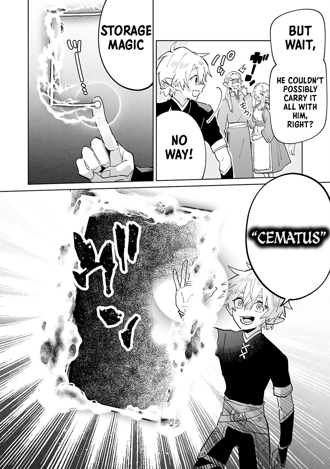 The Reincarnated Elf Left on a Journey to Master His Magic and With His Extra Lifespan Became a Living Legend Chapter 4 page 10 - Chapter 4