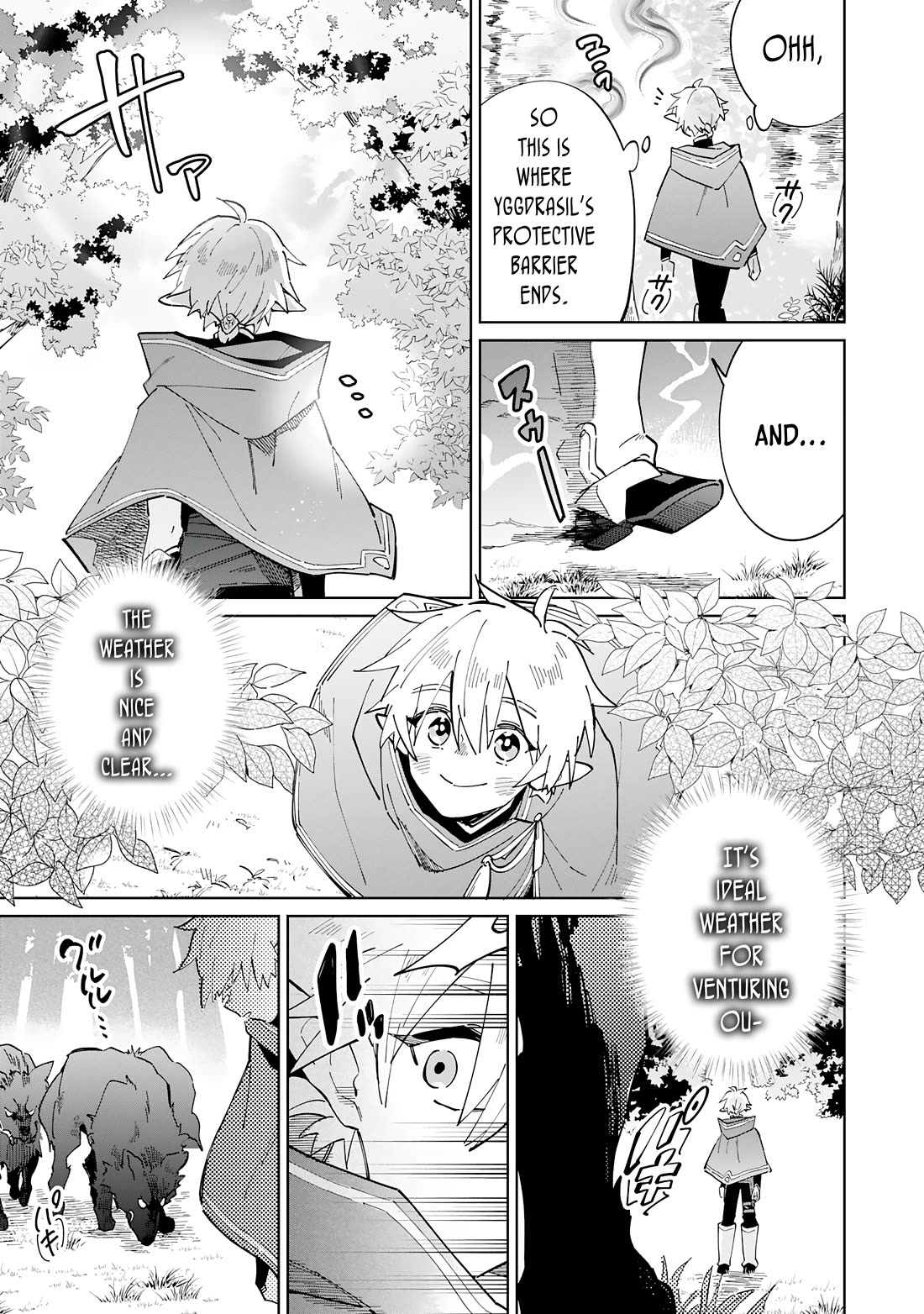 The Reincarnated Elf Left on a Journey to Master His Magic and With His Extra Lifespan Became a Living Legend Chapter 4 page 13 - Chapter 4