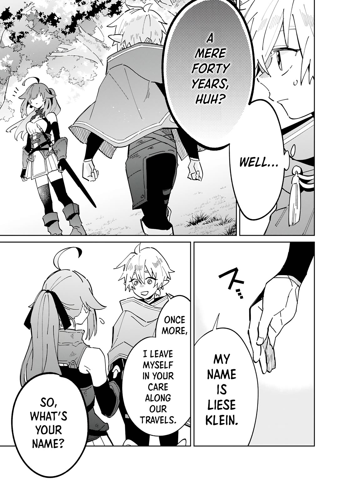 The Reincarnated Elf Left on a Journey to Master His Magic and With His Extra Lifespan Became a Living Legend Chapter 4 page 25 - Chapter 4
