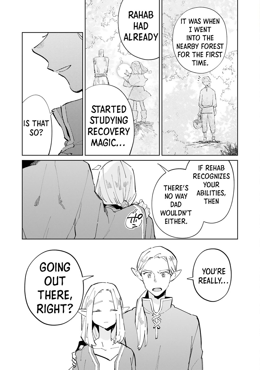 The Reincarnated Elf Left on a Journey to Master His Magic and With His Extra Lifespan Became a Living Legend Chapter 4 page 5 - Chapter 4
