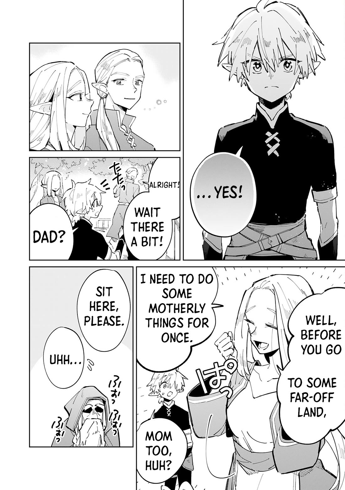 The Reincarnated Elf Left on a Journey to Master His Magic and With His Extra Lifespan Became a Living Legend Chapter 4 page 6 - Chapter 4