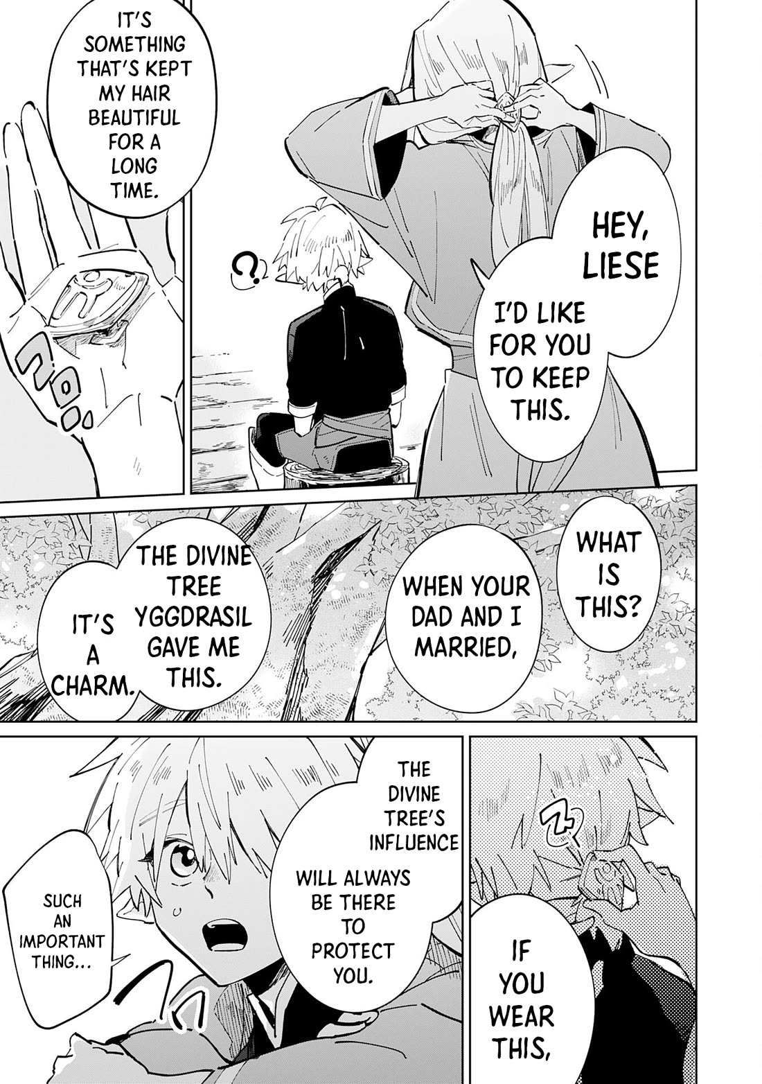 The Reincarnated Elf Left on a Journey to Master His Magic and With His Extra Lifespan Became a Living Legend Chapter 4 page 7 - Chapter 4