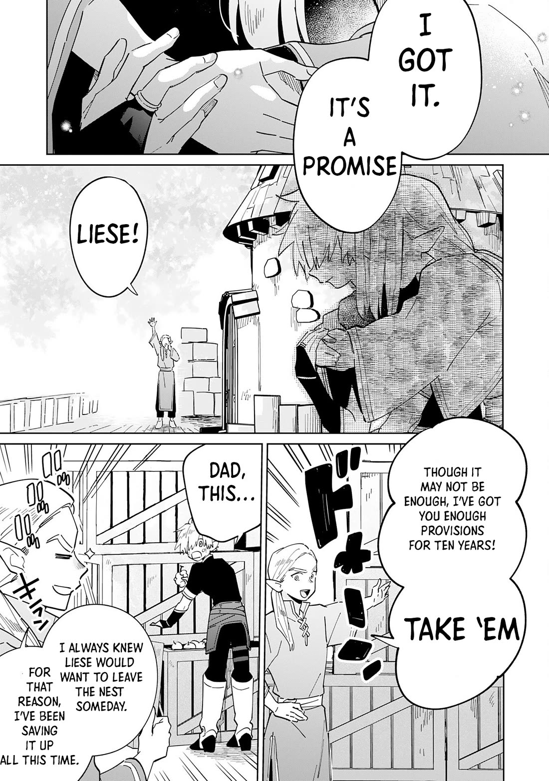 The Reincarnated Elf Left on a Journey to Master His Magic and With His Extra Lifespan Became a Living Legend Chapter 4 page 9 - Chapter 4