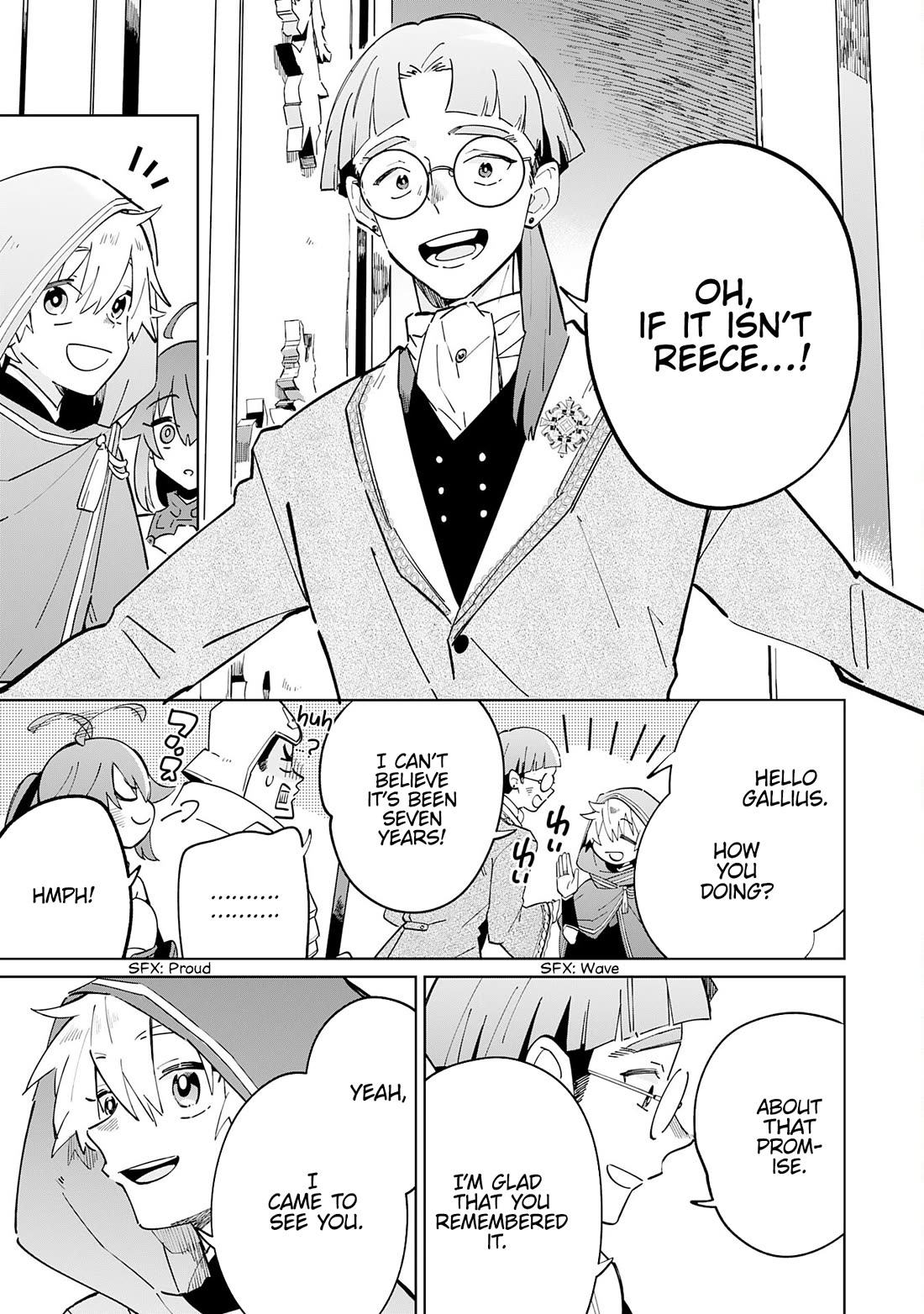 The Reincarnated Elf Left on a Journey to Master His Magic and With His Extra Lifespan Became a Living Legend Chapter 5 page 10 - Chapter 5