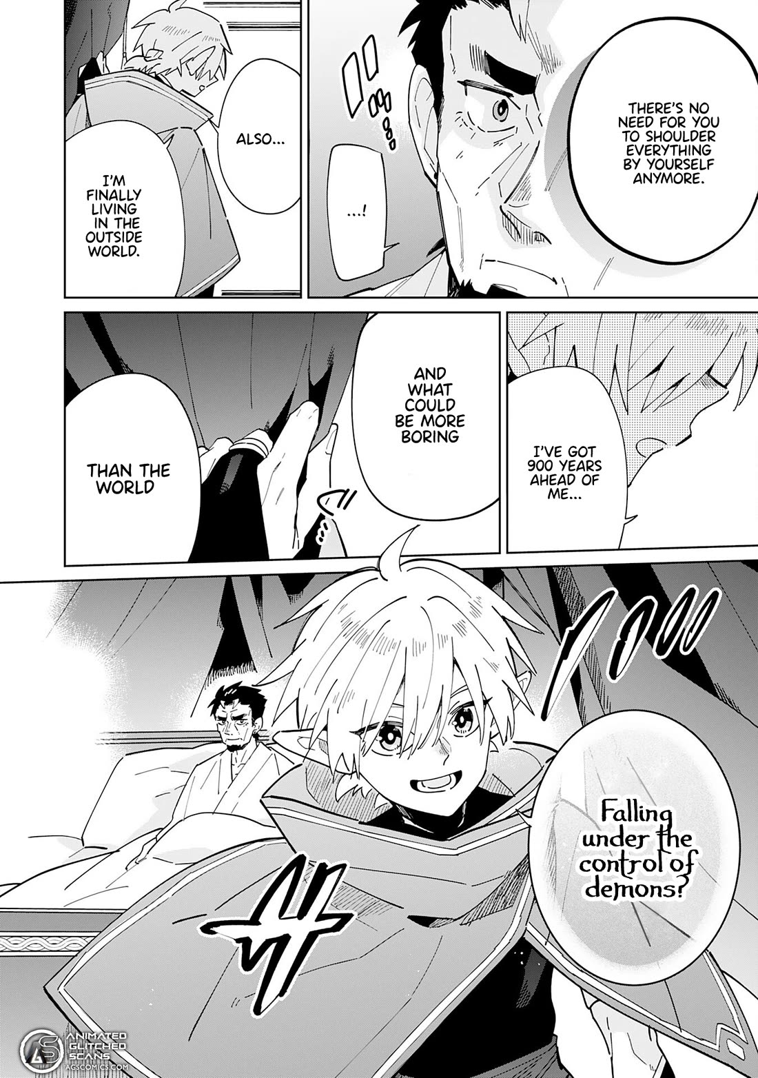The Reincarnated Elf Left on a Journey to Master His Magic and With His Extra Lifespan Became a Living Legend Chapter 6 page 9 - Chapter 6