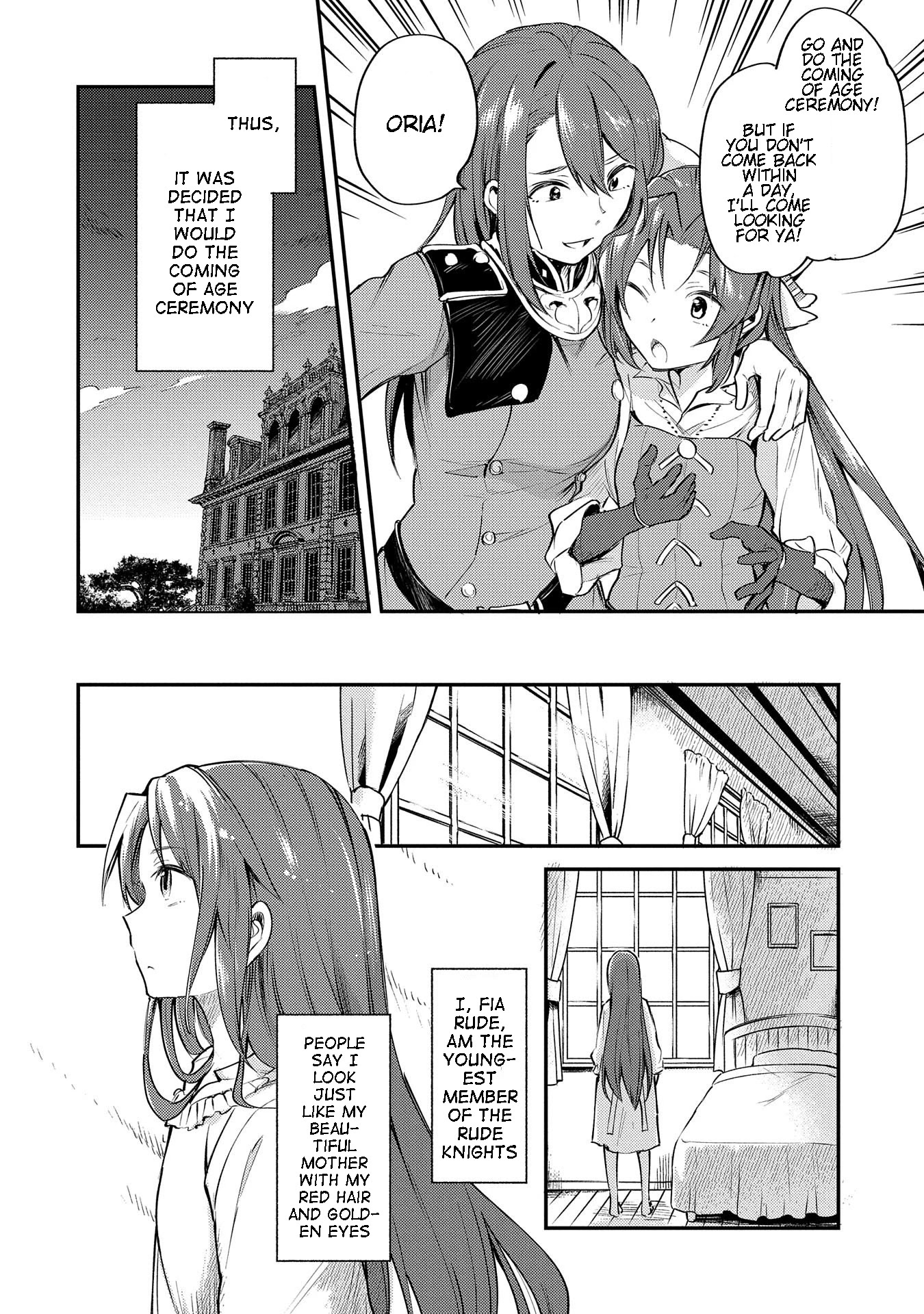 The Reincarnated Great Saint Hides That She's a Saint Chapter 1.1 page 9 - Chapter 1.1