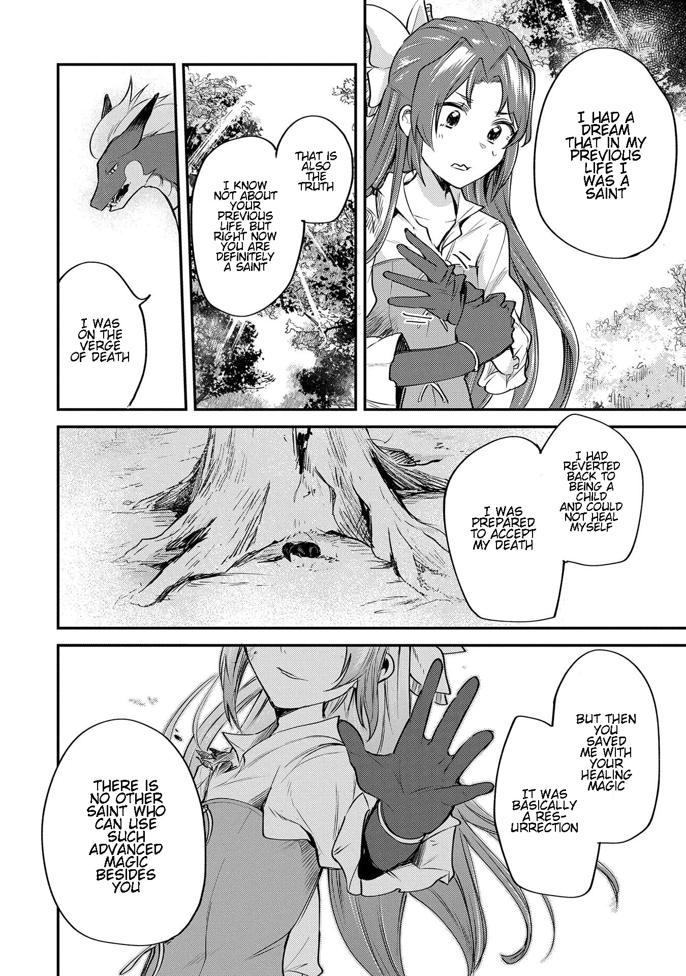The Reincarnated Great Saint Hides That She's a Saint Chapter 1.2 page 8 - Chapter 1.2