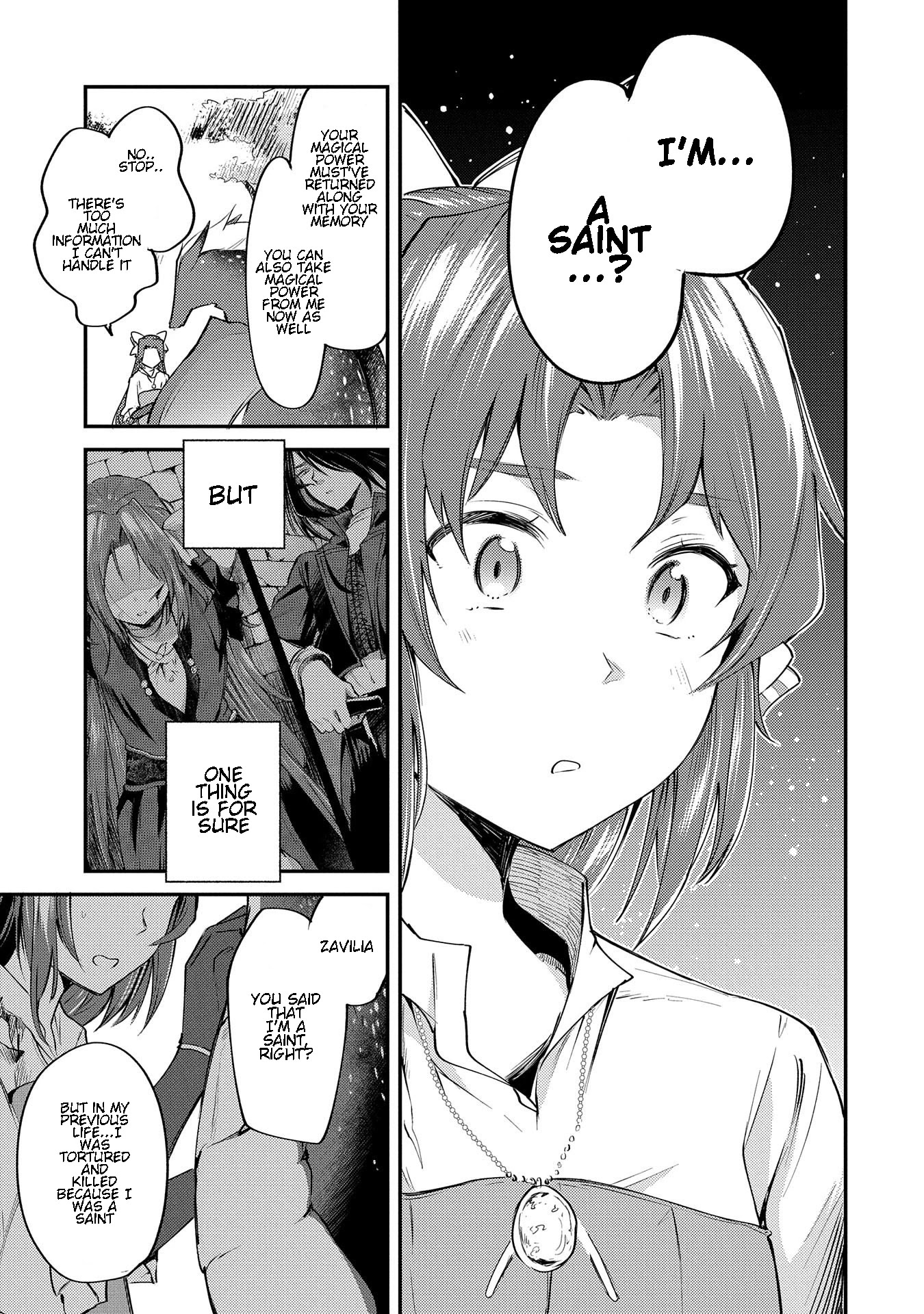 The Reincarnated Great Saint Hides That She's a Saint Chapter 1.2 page 9 - Chapter 1.2