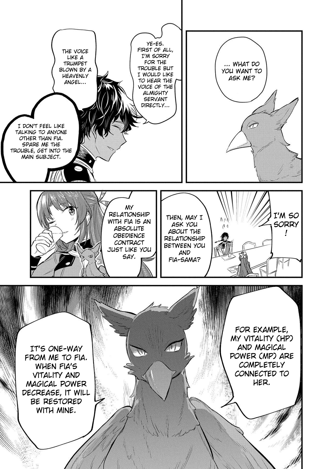 The Reincarnated Great Saint Hides That She's a Saint Chapter 10 page 21 - Chapter 10: Knight's imperial conference