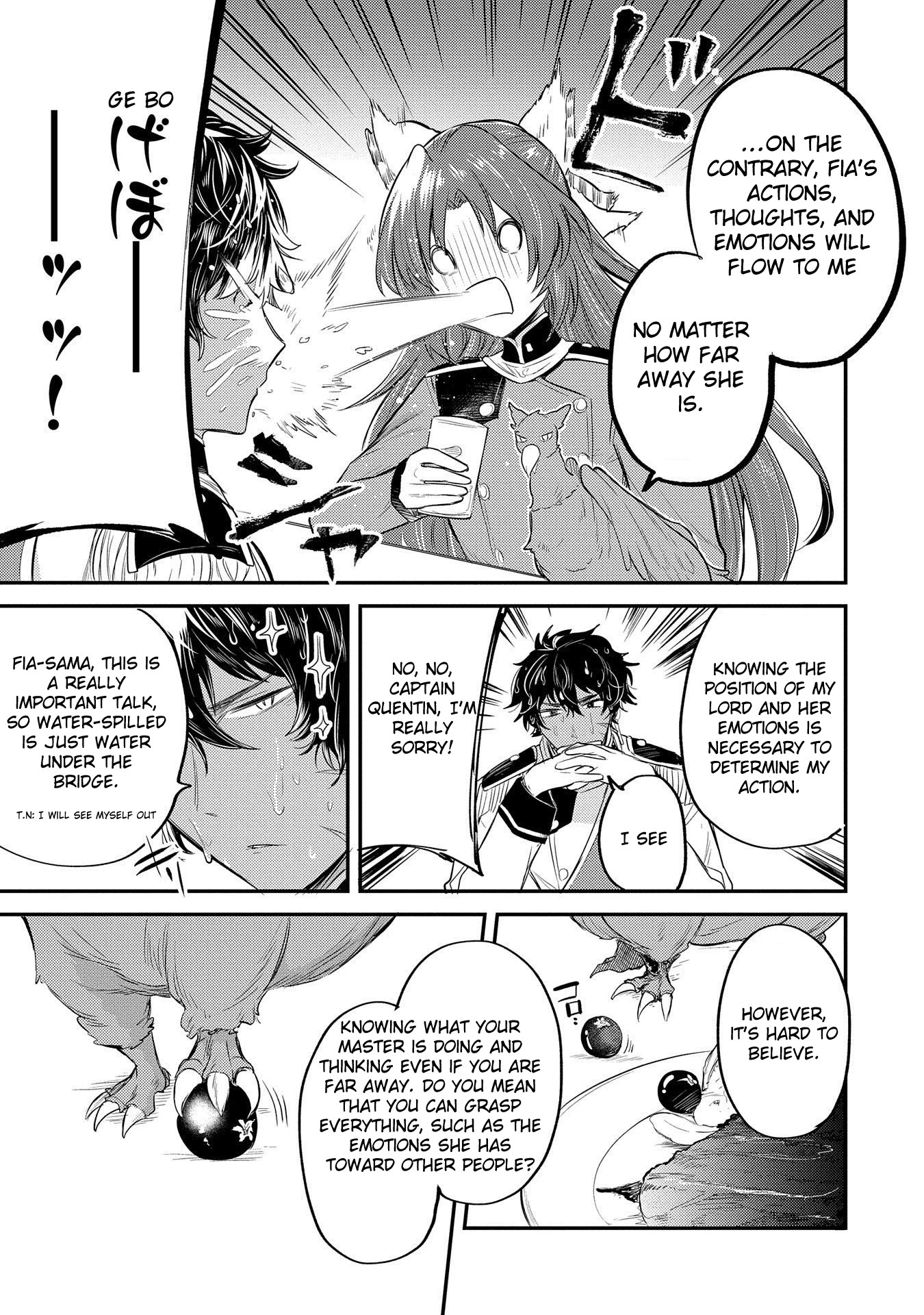 The Reincarnated Great Saint Hides That She's a Saint Chapter 10 page 23 - Chapter 10: Knight's imperial conference