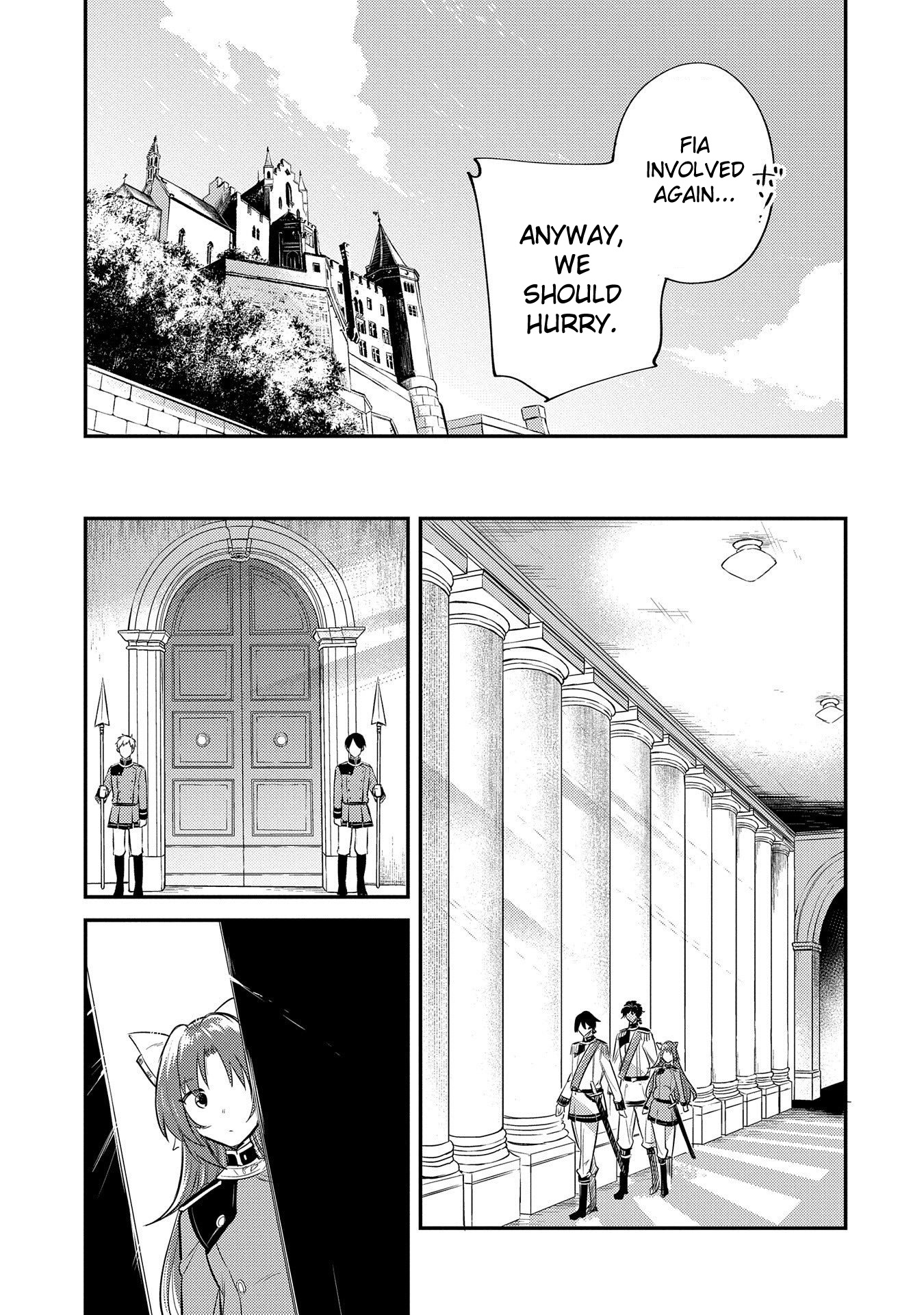 The Reincarnated Great Saint Hides That She's a Saint Chapter 10 page 27 - Chapter 10: Knight's imperial conference