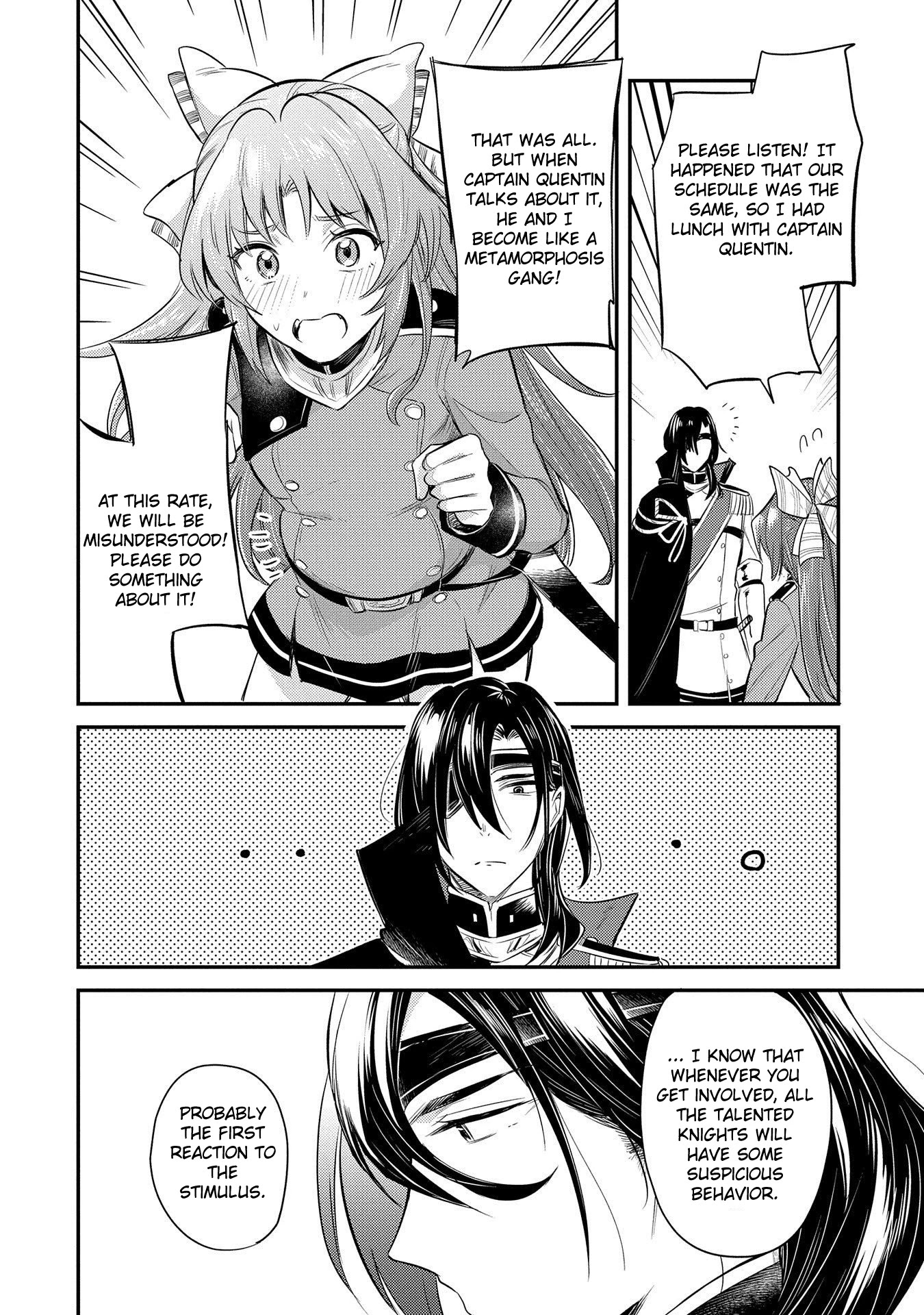 The Reincarnated Great Saint Hides That She's a Saint Chapter 10 page 34 - Chapter 10: Knight's imperial conference