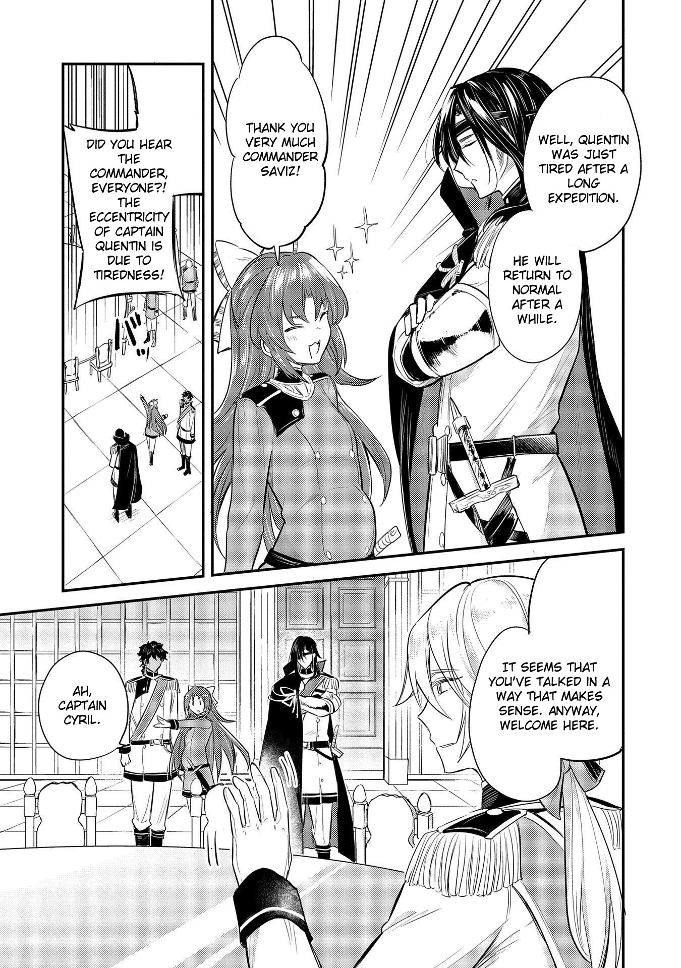 The Reincarnated Great Saint Hides That She's a Saint Chapter 10 page 35 - Chapter 10: Knight's imperial conference
