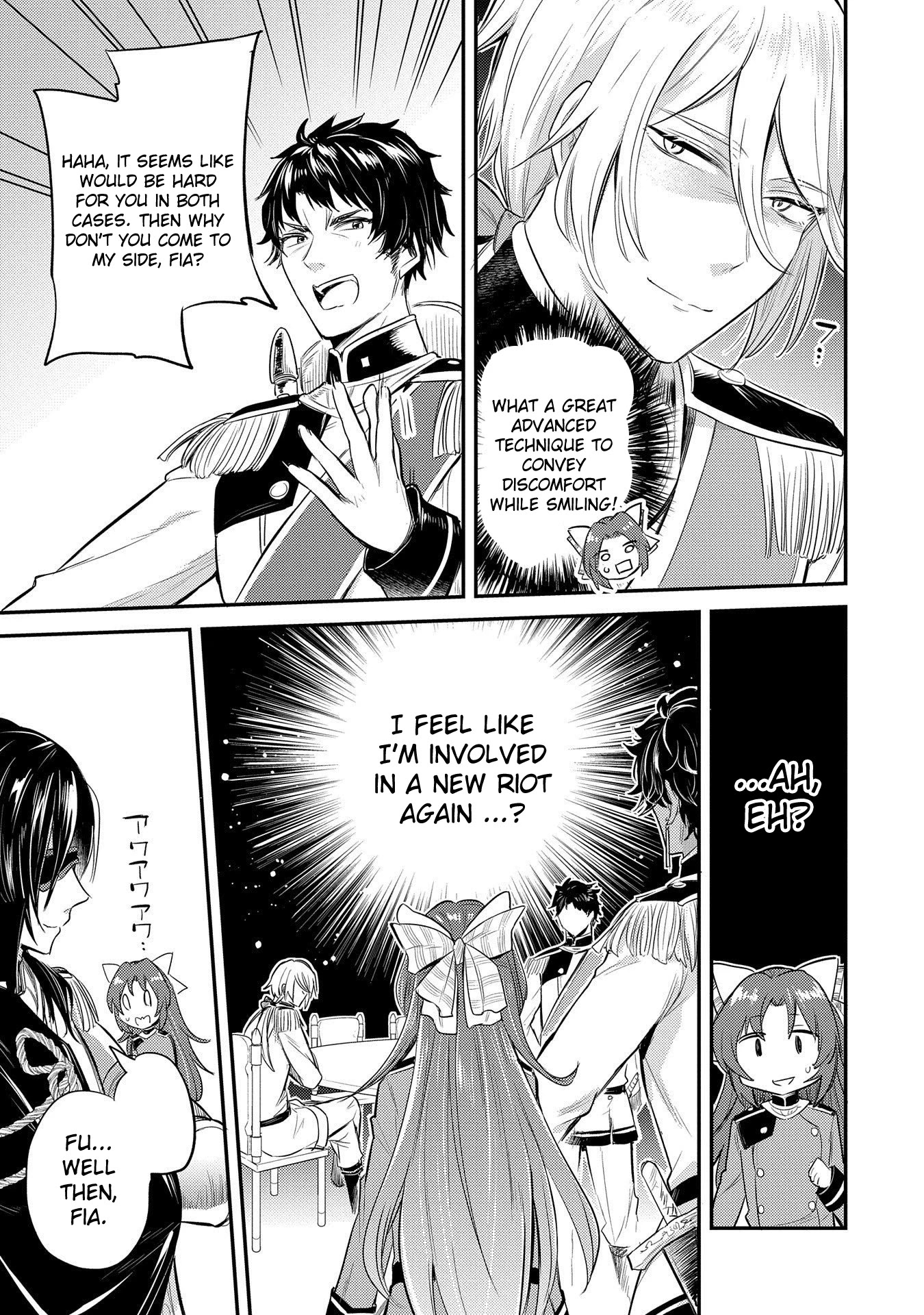 The Reincarnated Great Saint Hides That She's a Saint Chapter 10 page 37 - Chapter 10: Knight's imperial conference