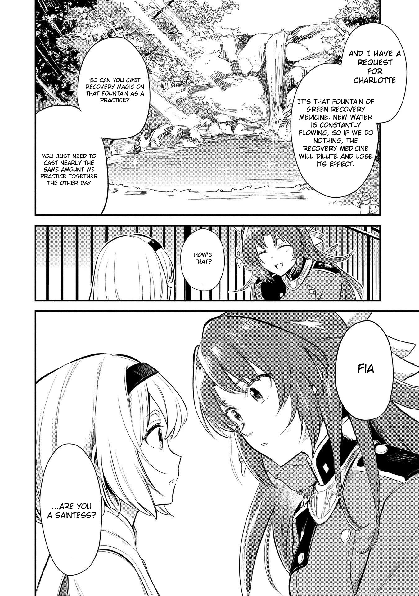 The Reincarnated Great Saint Hides That She's a Saint Chapter 10 page 6 - Chapter 10: Knight's imperial conference