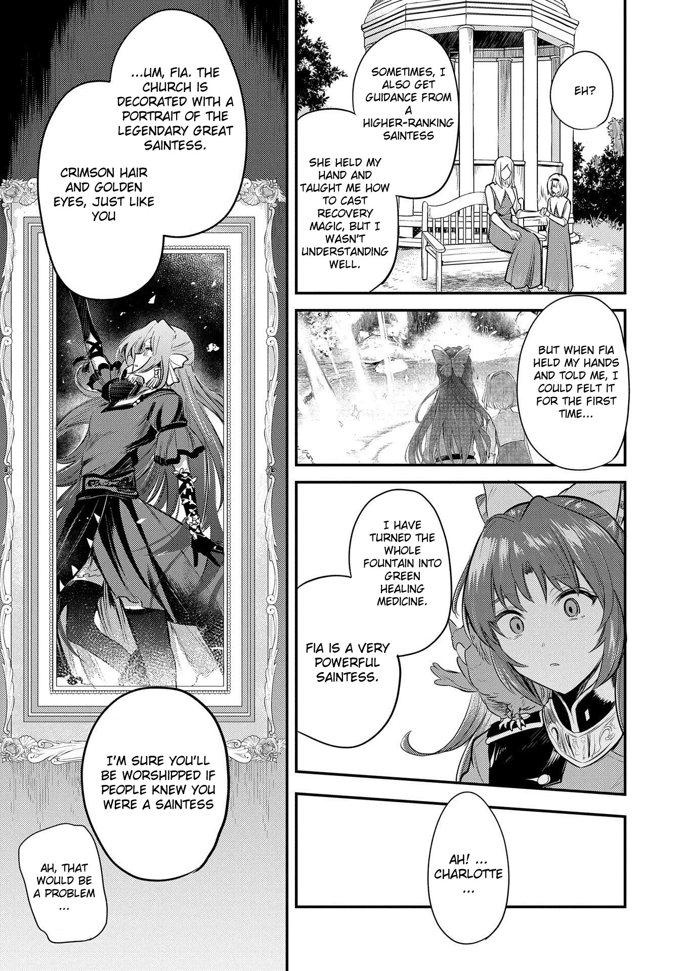 The Reincarnated Great Saint Hides That She's a Saint Chapter 10 page 7 - Chapter 10: Knight's imperial conference