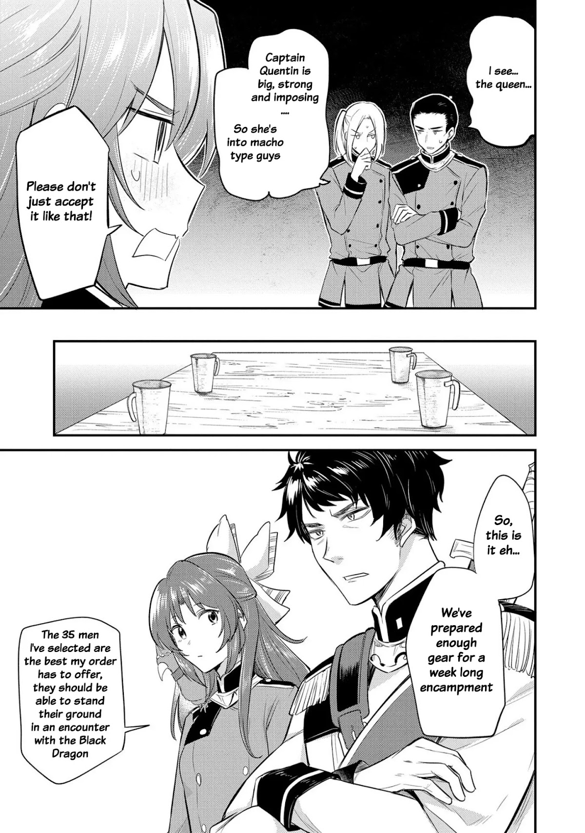 The Reincarnated Great Saint Hides That She's a Saint Chapter 11 page 15 - Chapter 11: Black Dragon Expedition - Part 1
