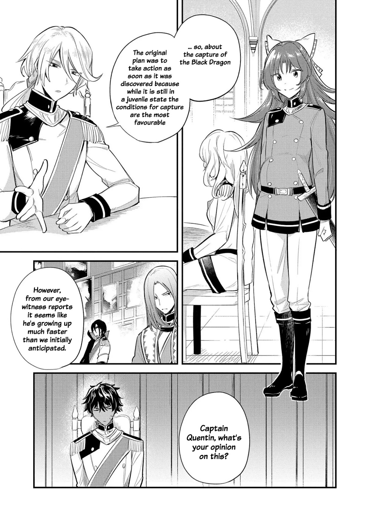 The Reincarnated Great Saint Hides That She's a Saint Chapter 11 page 5 - Chapter 11: Black Dragon Expedition - Part 1