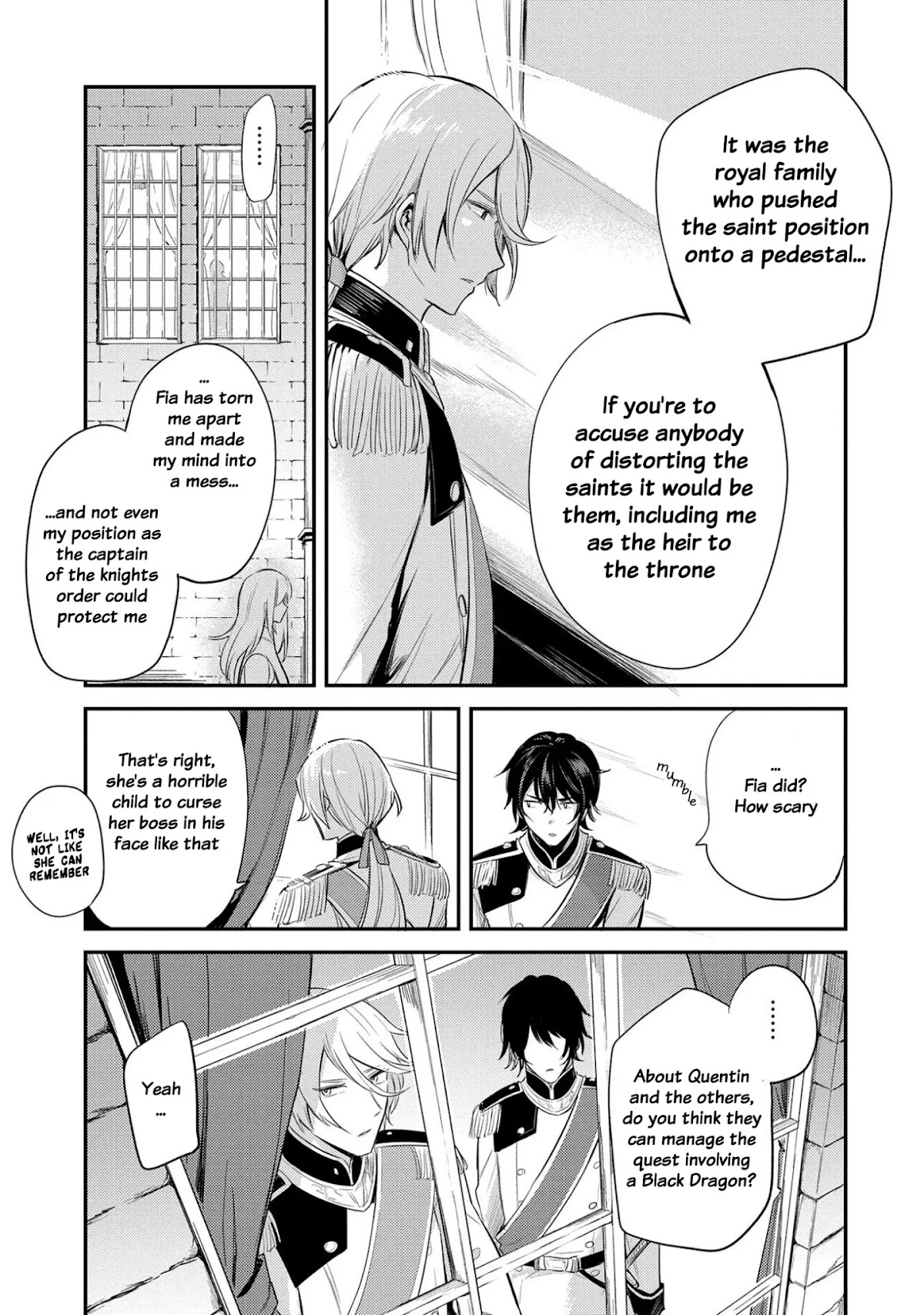 The Reincarnated Great Saint Hides That She's a Saint Chapter 12 page 3 - Chapter 12: Black Dragon Expedition - Part 2
