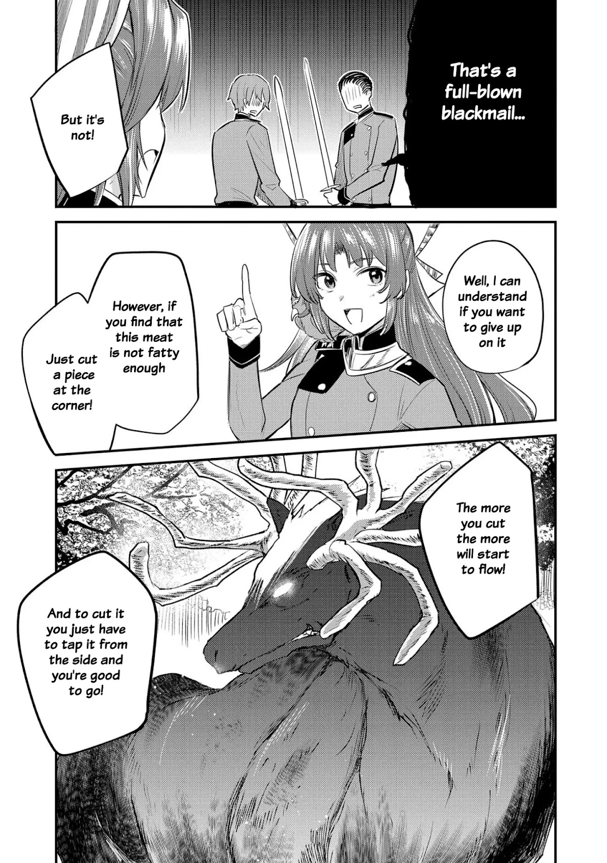 The Reincarnated Great Saint Hides That She's a Saint Chapter 13 page 10 - Chapter 13: Black Dragon Expedition - Part 3
