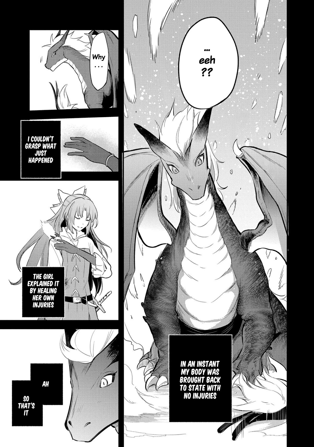 The Reincarnated Great Saint Hides That She's a Saint Chapter 15 page 15 - Chapter 15: Black Dragon Zabira - Part 2
