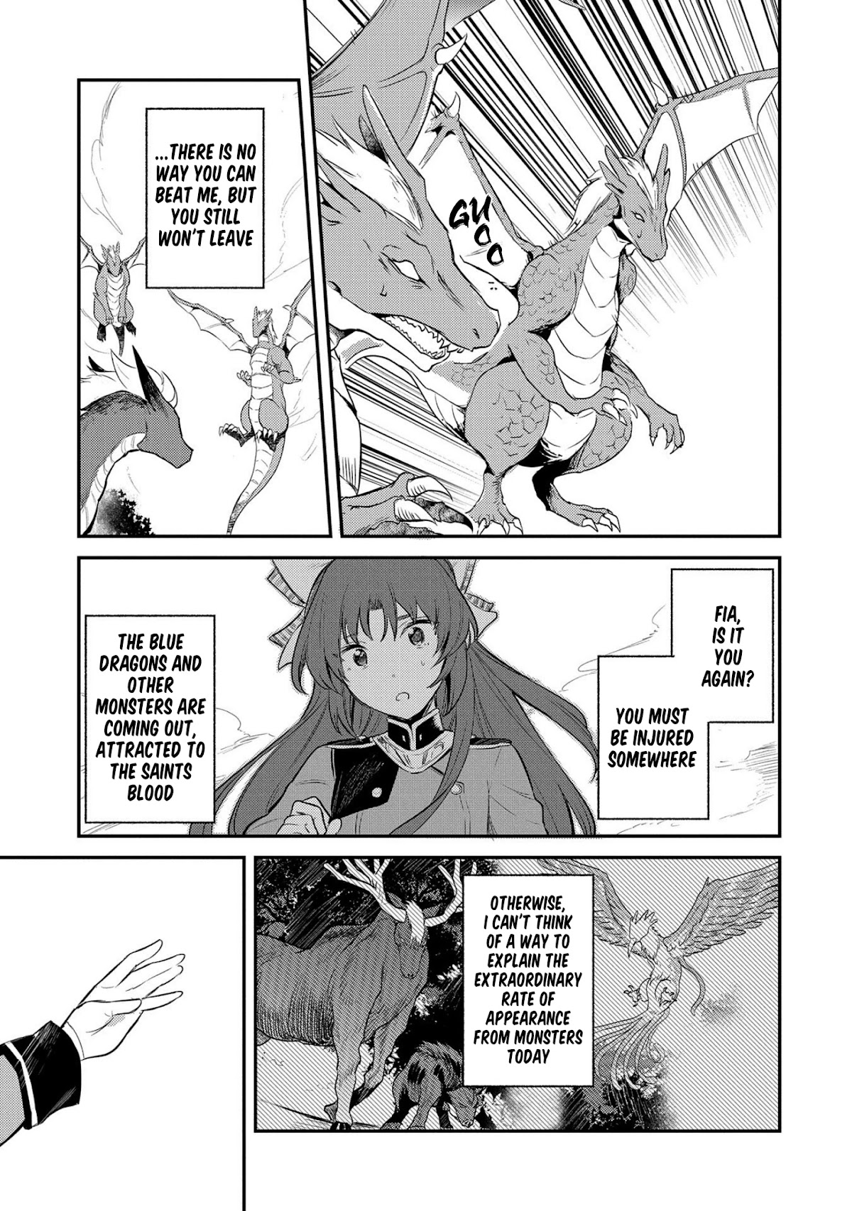 The Reincarnated Great Saint Hides That She's a Saint Chapter 15 page 26 - Chapter 15: Black Dragon Zabira - Part 2