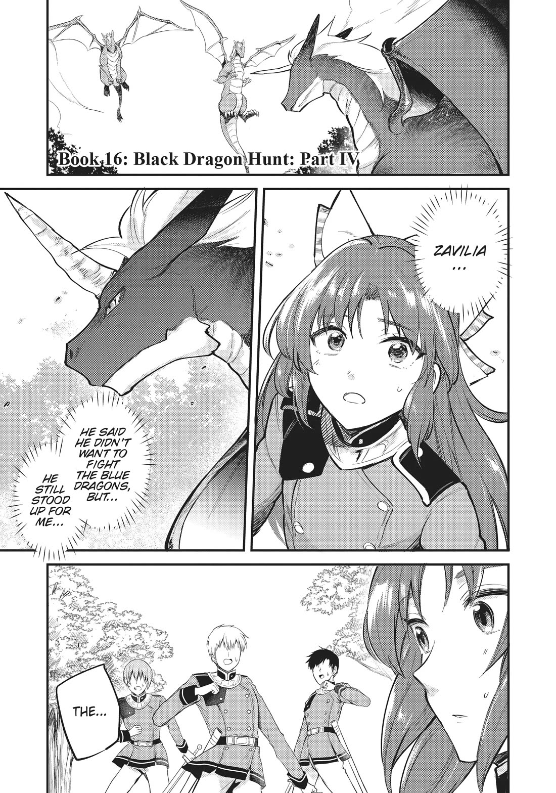 The Reincarnated Great Saint Hides That She's a Saint Chapter 16 page 1 - Chapter 16: Black Dragon Hunt (Part 4)