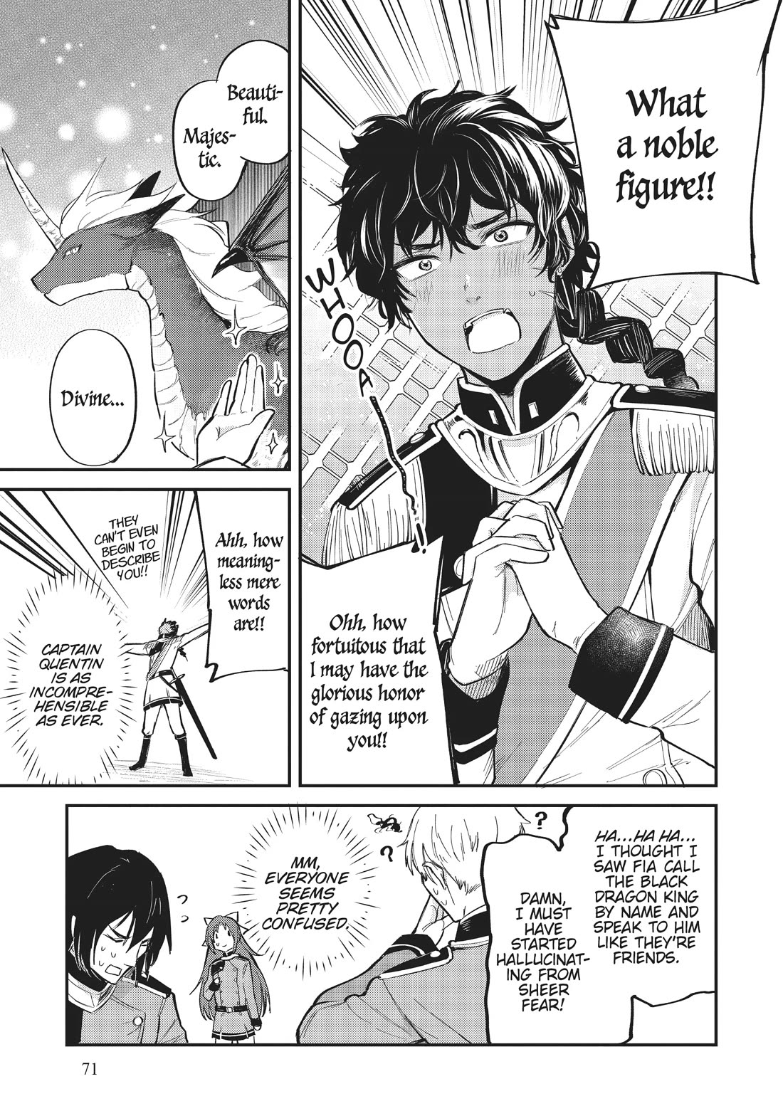 The Reincarnated Great Saint Hides That She's a Saint Chapter 16 page 3 - Chapter 16: Black Dragon Hunt (Part 4)