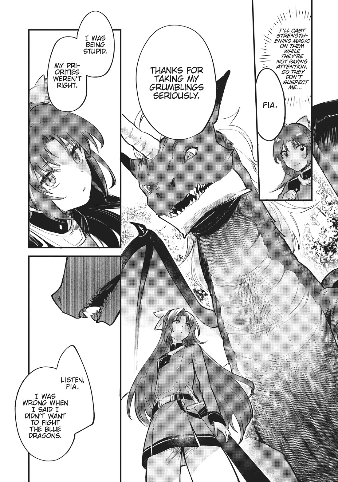 The Reincarnated Great Saint Hides That She's a Saint Chapter 16 page 4 - Chapter 16: Black Dragon Hunt (Part 4)