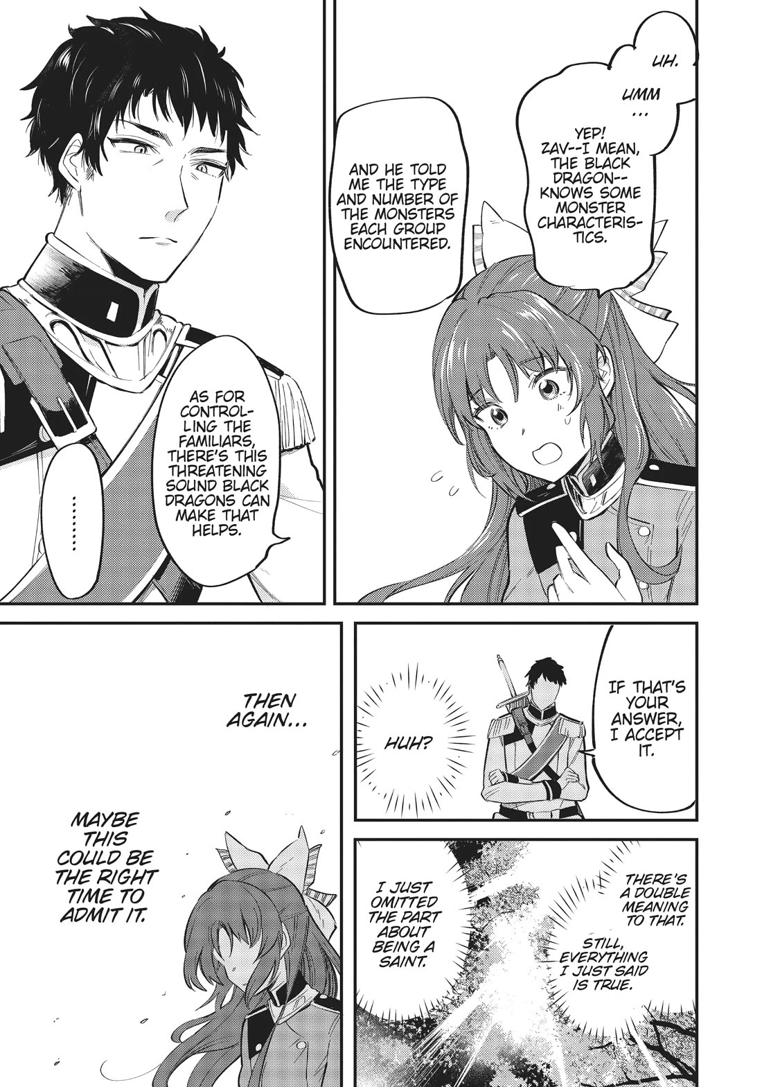 The Reincarnated Great Saint Hides That She's a Saint Chapter 17 page 27 - Chapter 17: End of the Hunt