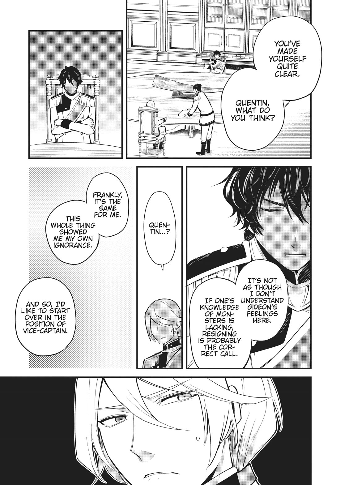 The Reincarnated Great Saint Hides That She's a Saint Chapter 18 page 26 - Chapter 18: Small-Scale Captain's Meeting