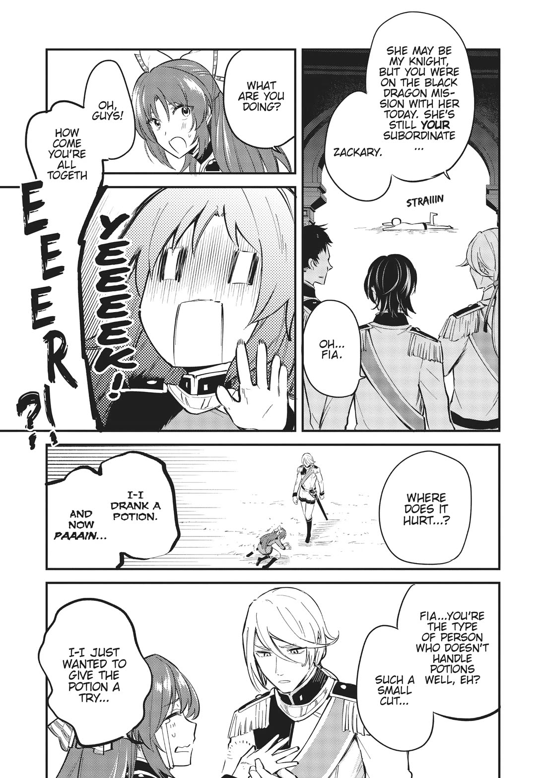 The Reincarnated Great Saint Hides That She's a Saint Chapter 18 page 32 - Chapter 18: Small-Scale Captain's Meeting
