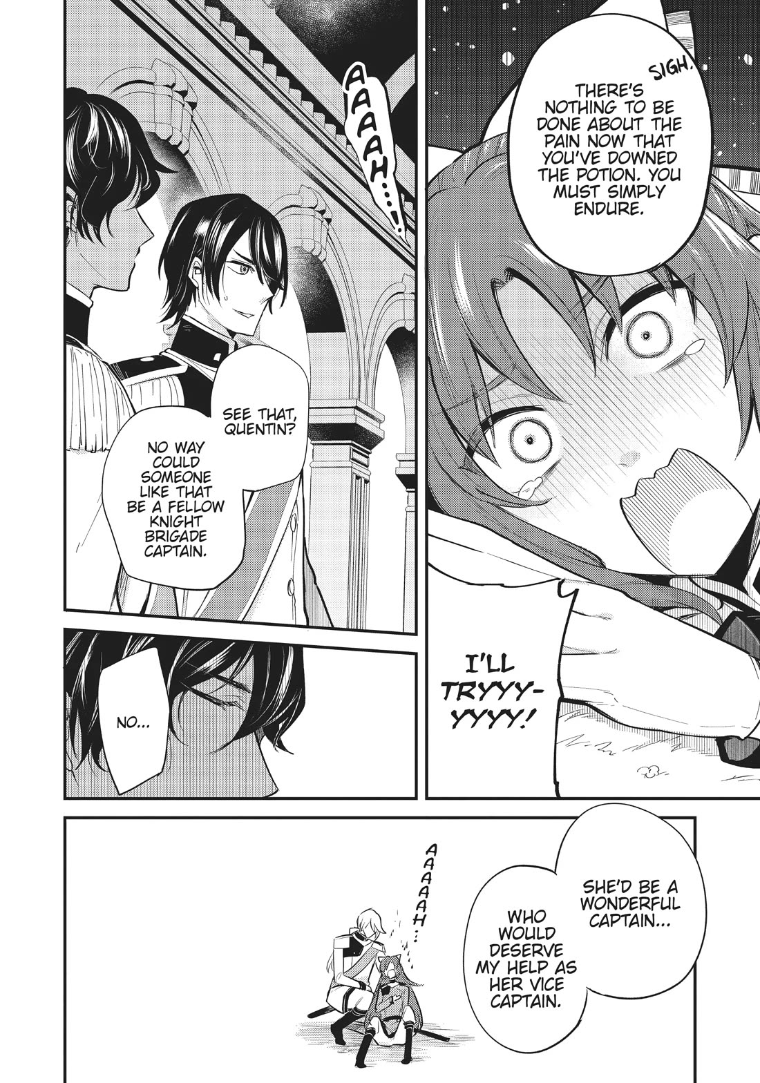 The Reincarnated Great Saint Hides That She's a Saint Chapter 18 page 33 - Chapter 18: Small-Scale Captain's Meeting