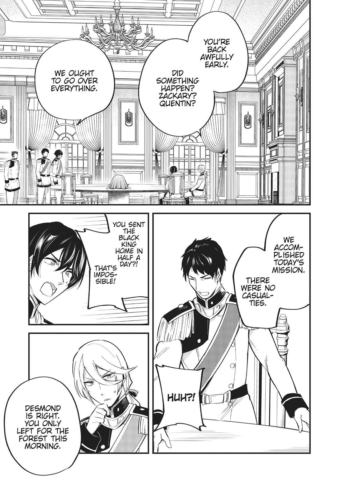 The Reincarnated Great Saint Hides That She's a Saint Chapter 18 page 9 - Chapter 18: Small-Scale Captain's Meeting