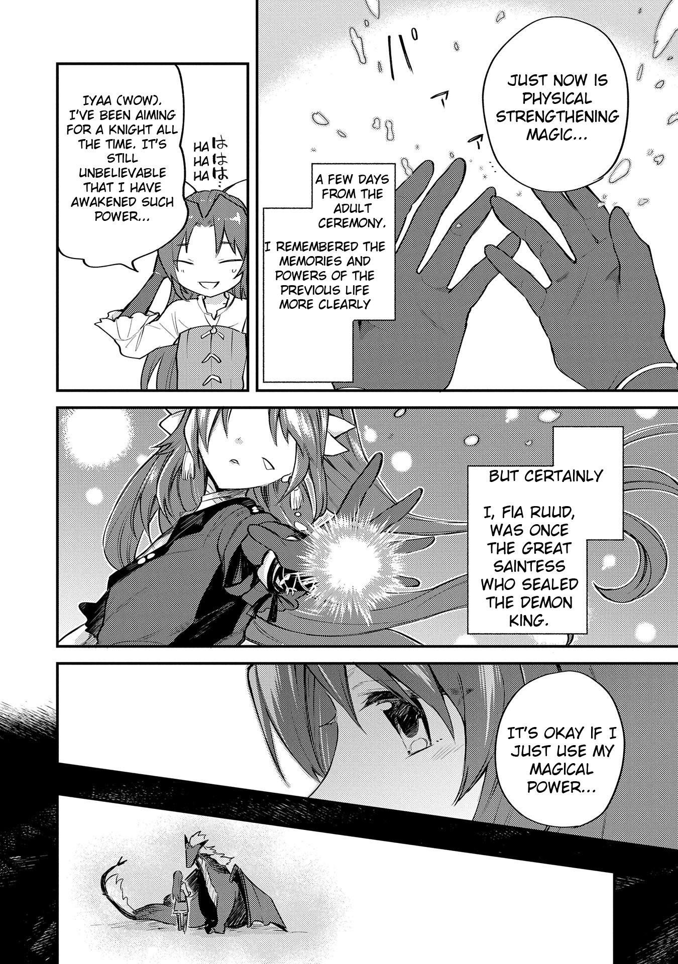 The Reincarnated Great Saint Hides That She's a Saint Chapter 2 page 2 - Chapter 2