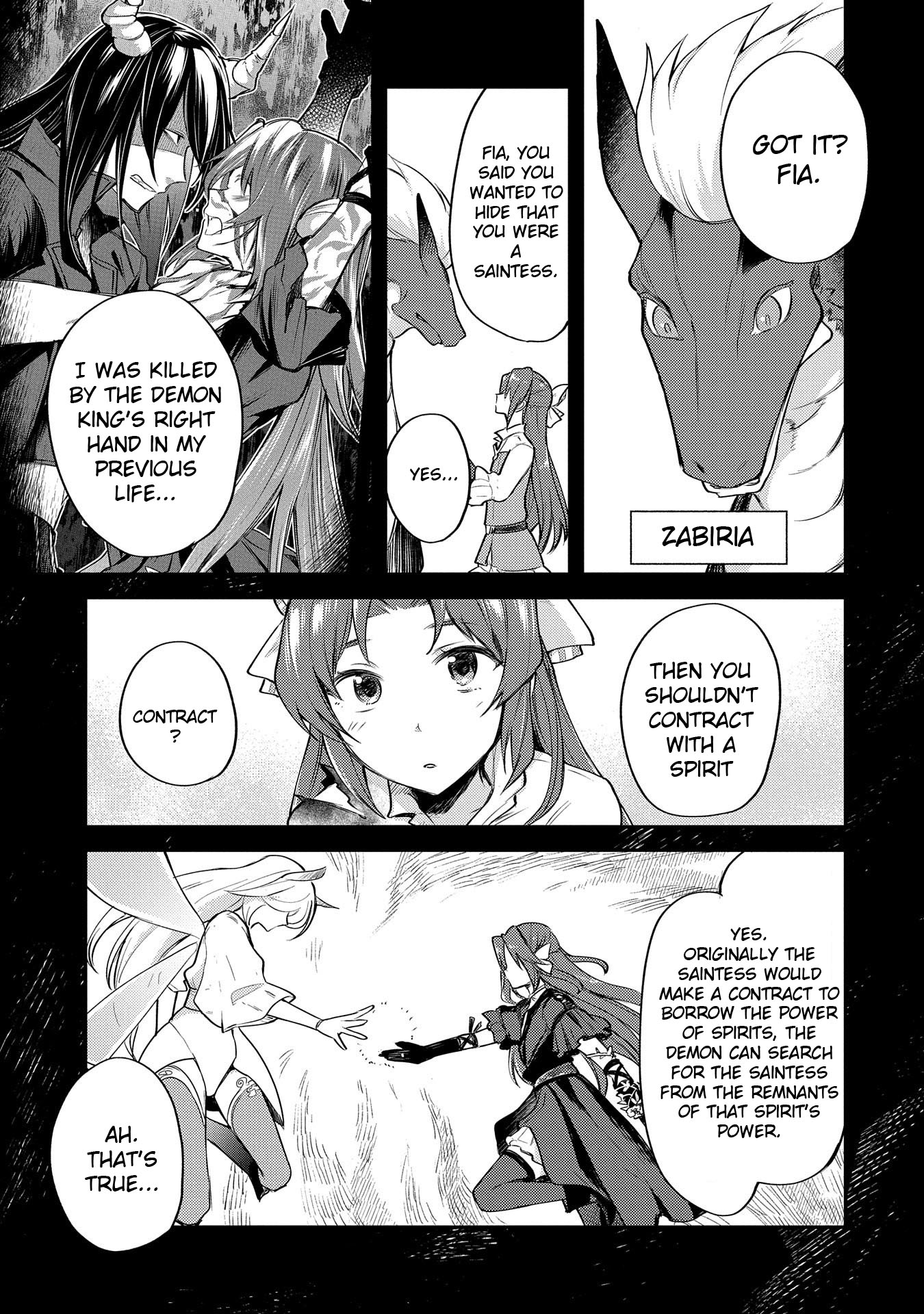 The Reincarnated Great Saint Hides That She's a Saint Chapter 2 page 3 - Chapter 2